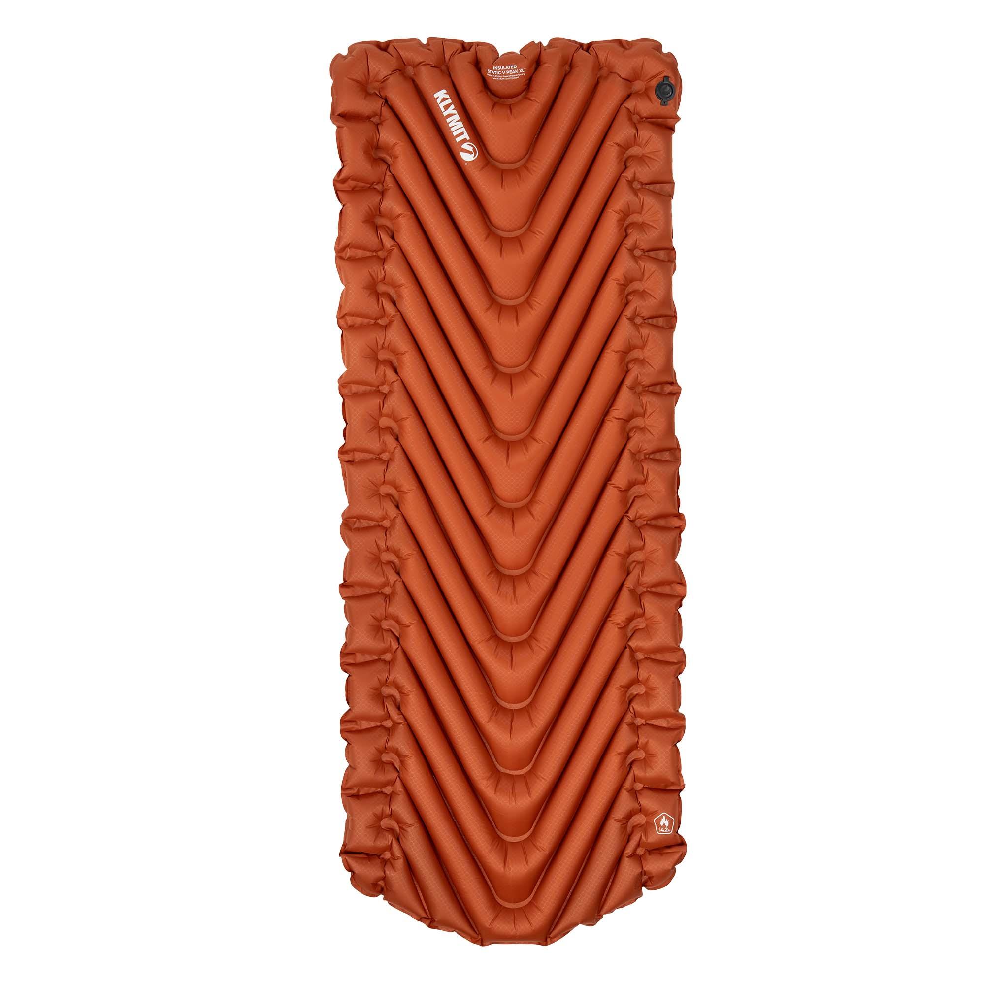 Insulated Static V Peak XL Sleeping Pad - Red Rock