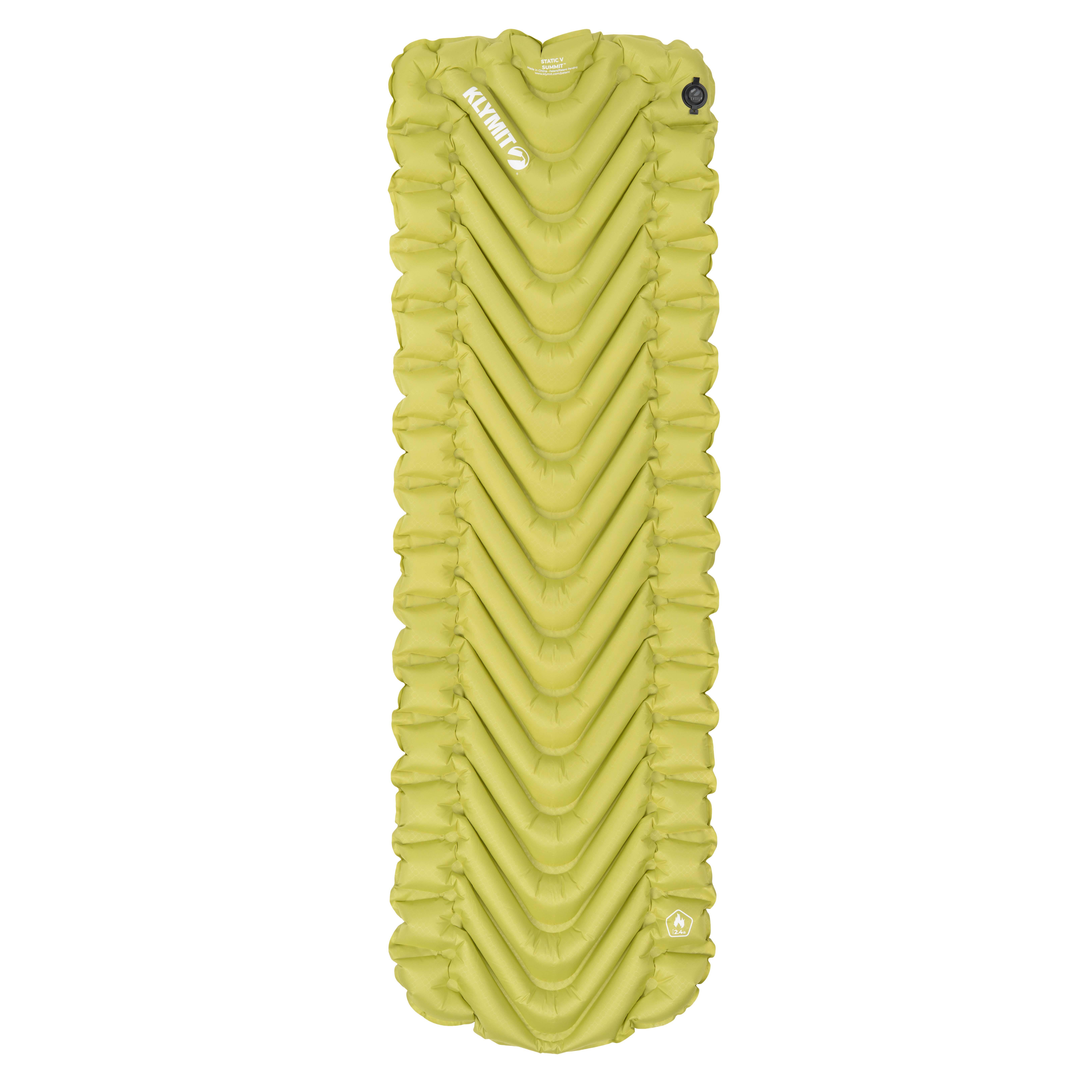 Static V Summit Sleeping Pad - Chartreuse