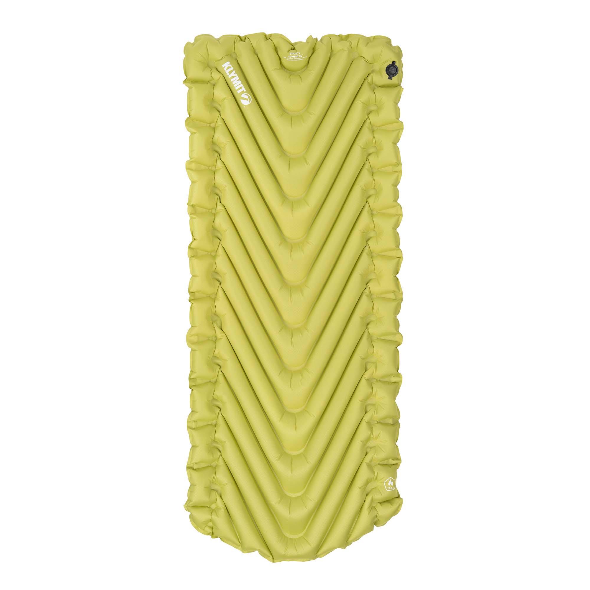 Static V Summit XL Sleeping Pad -Chartreuse
