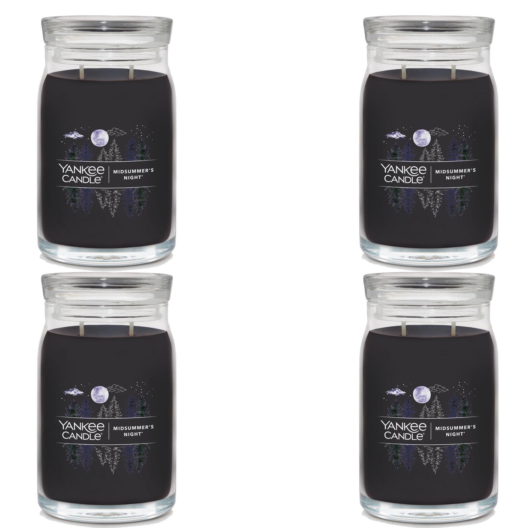 Signature Large Jar Candle - Midsummer's Night (set of 4)