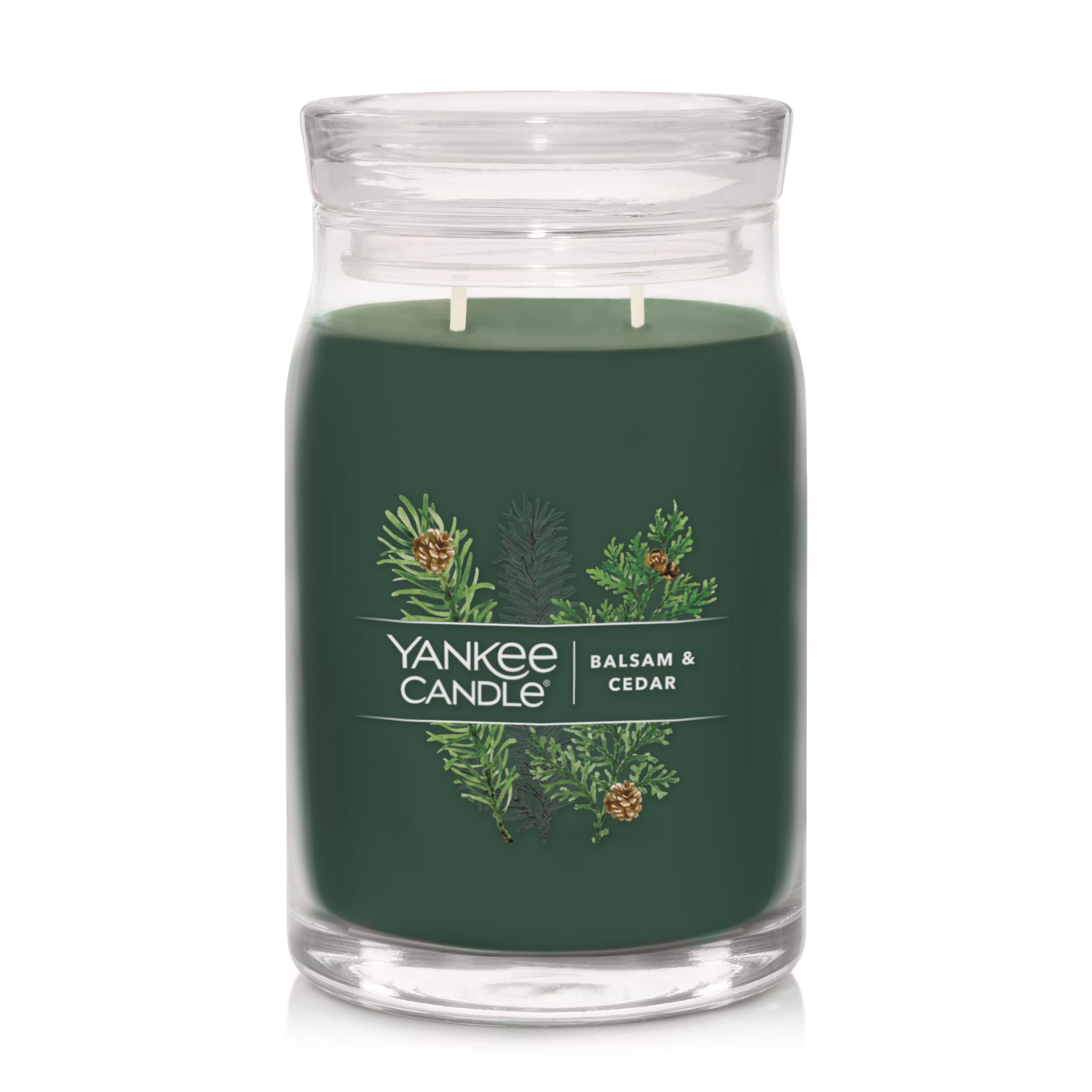 Signature Large Jar Candle - Balsam & Cedar