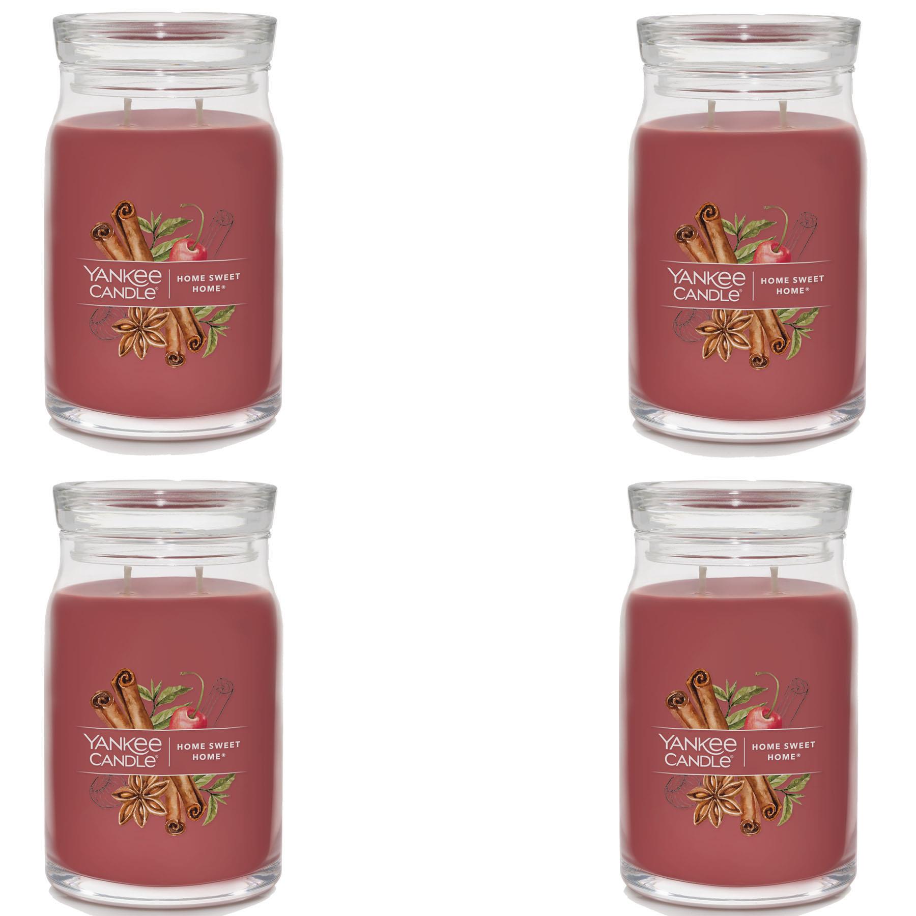 Signature Large Jar Candle - Home Sweet Home (set of 4)