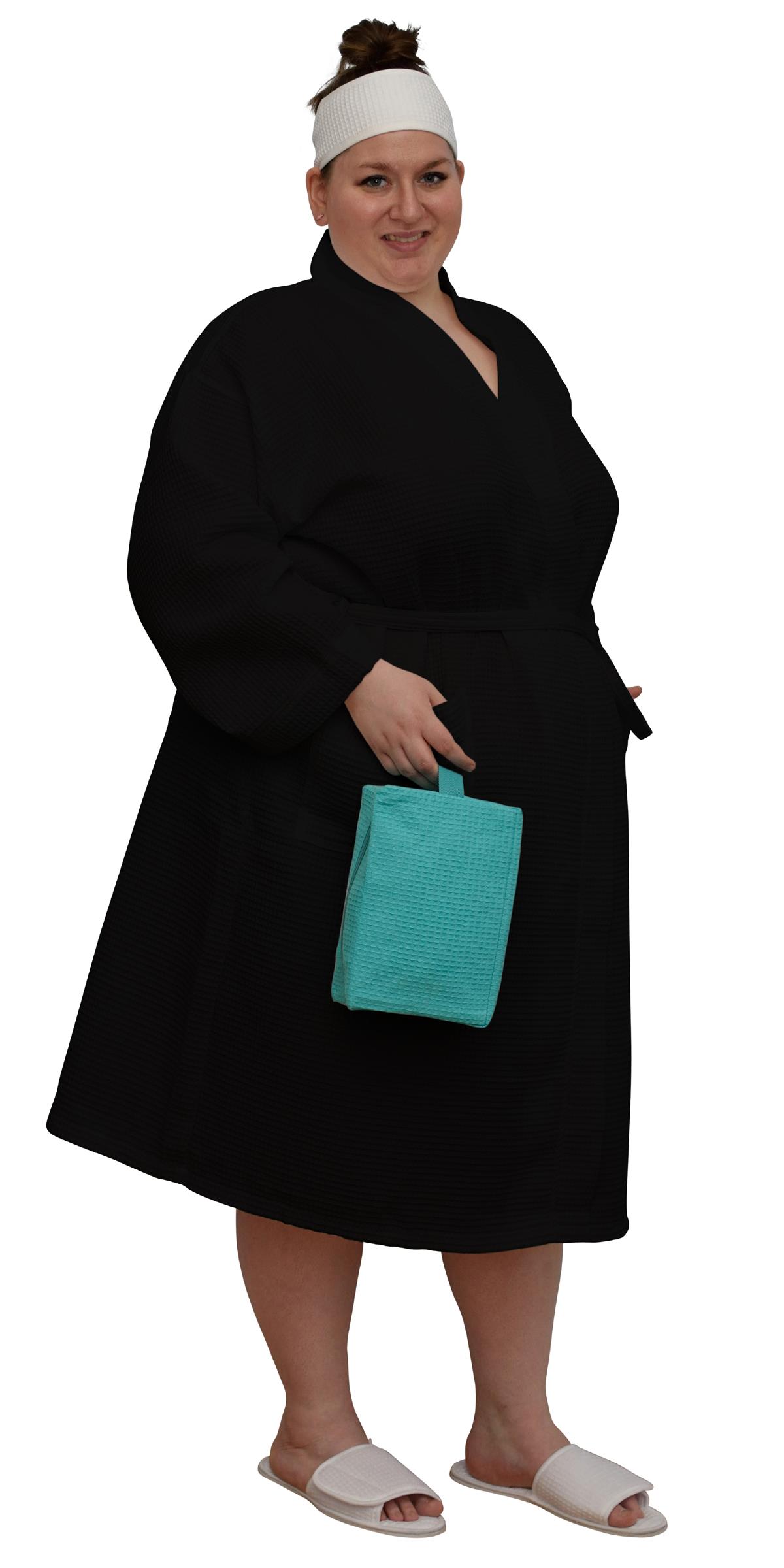 Full Length Robe 48" - XXL - Black