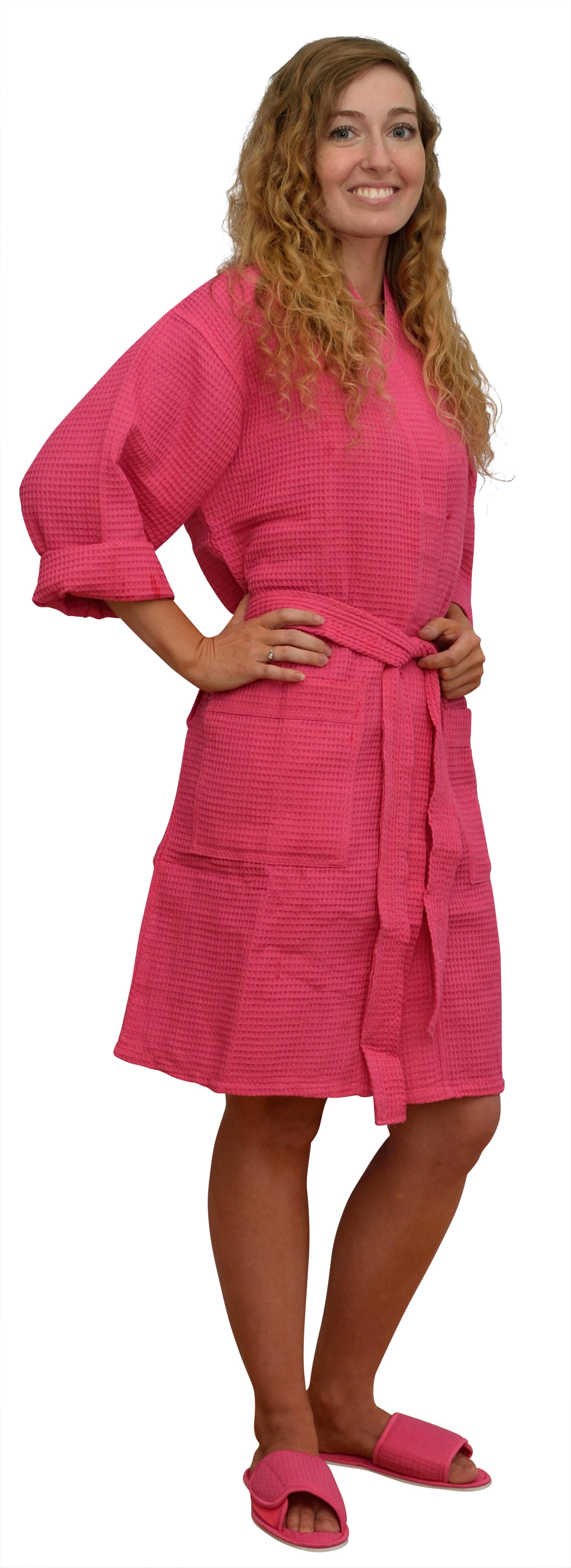 Knee Length Robe 36" - Fuchsia