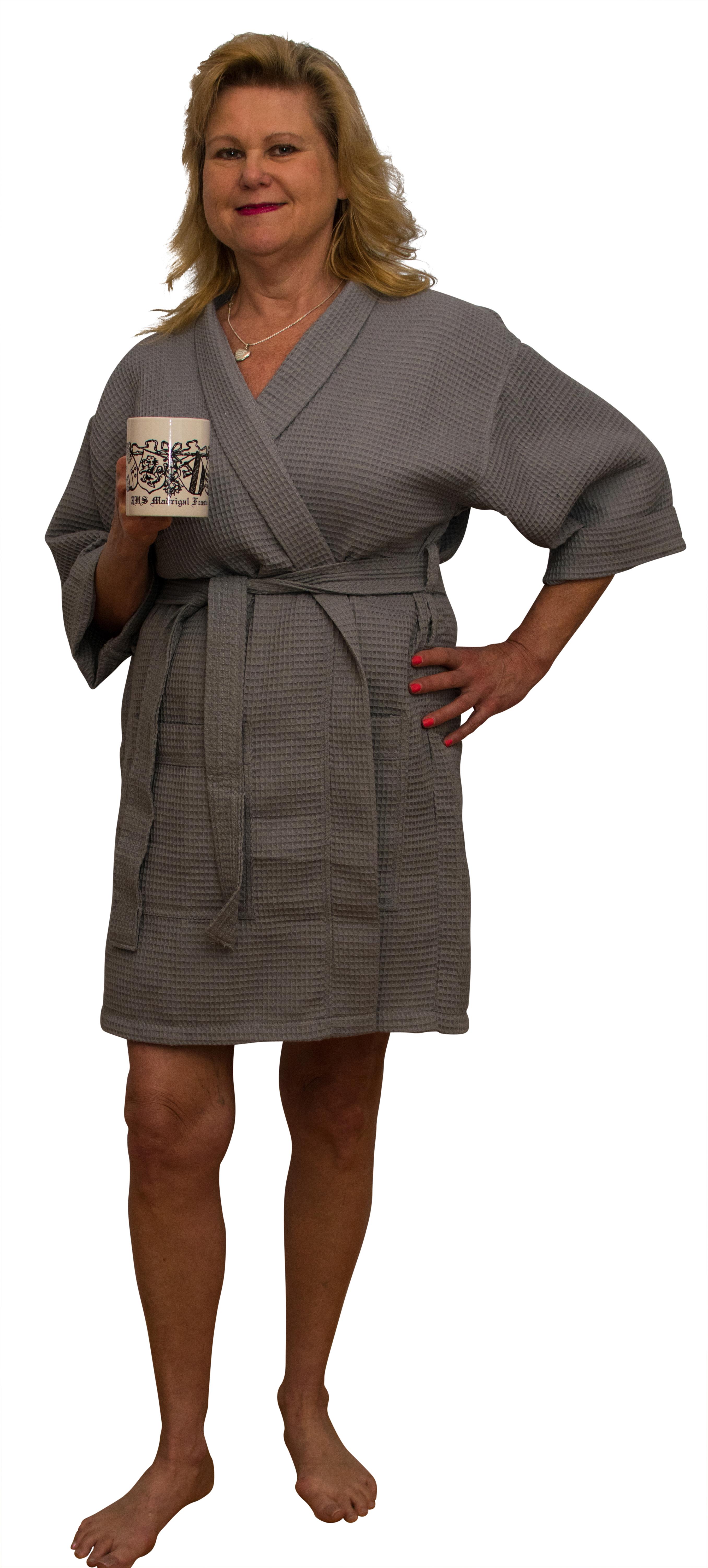 Knee Length Robe 36" - Grey