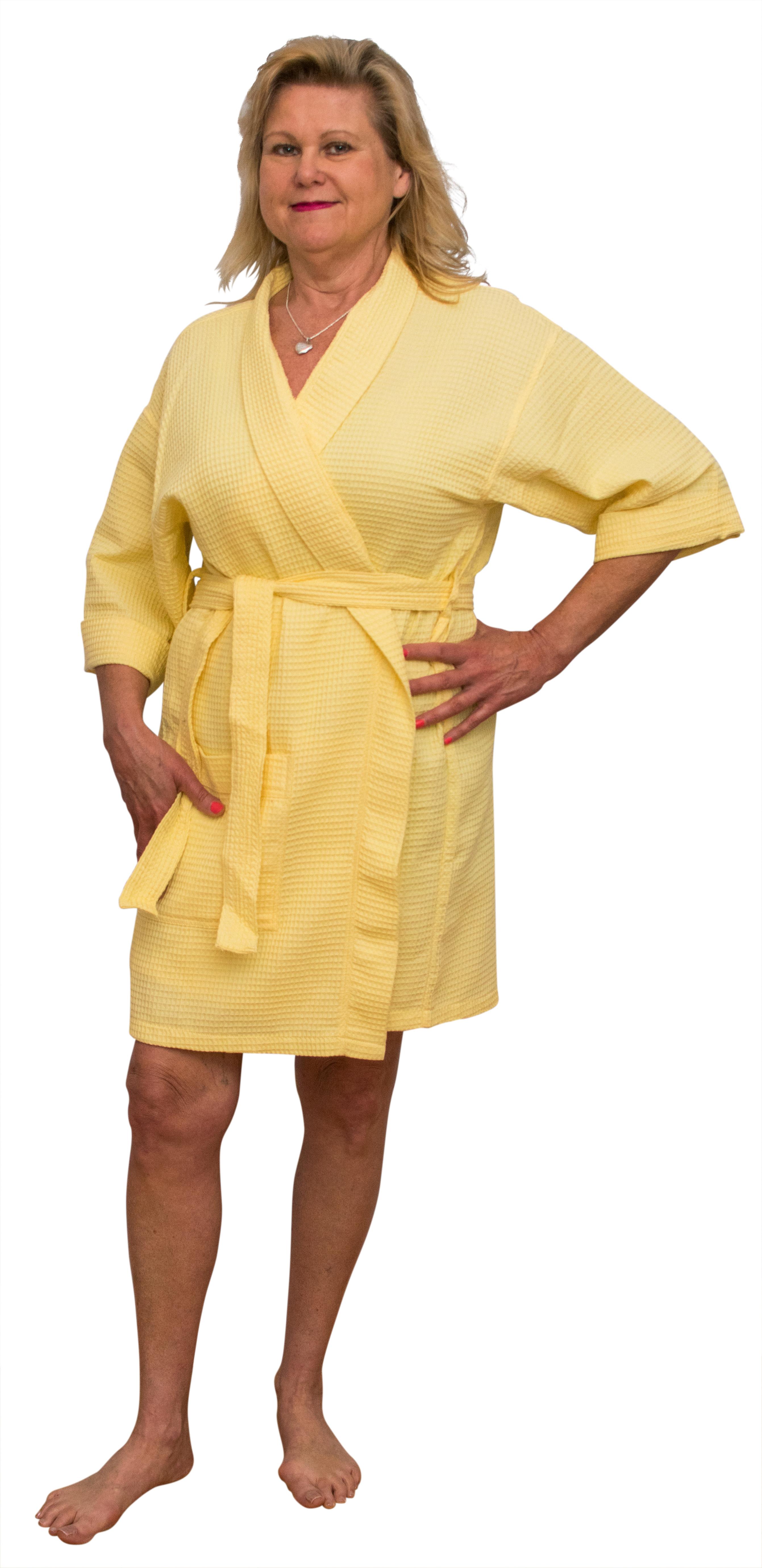 Knee Length Robe 36" - Lemon