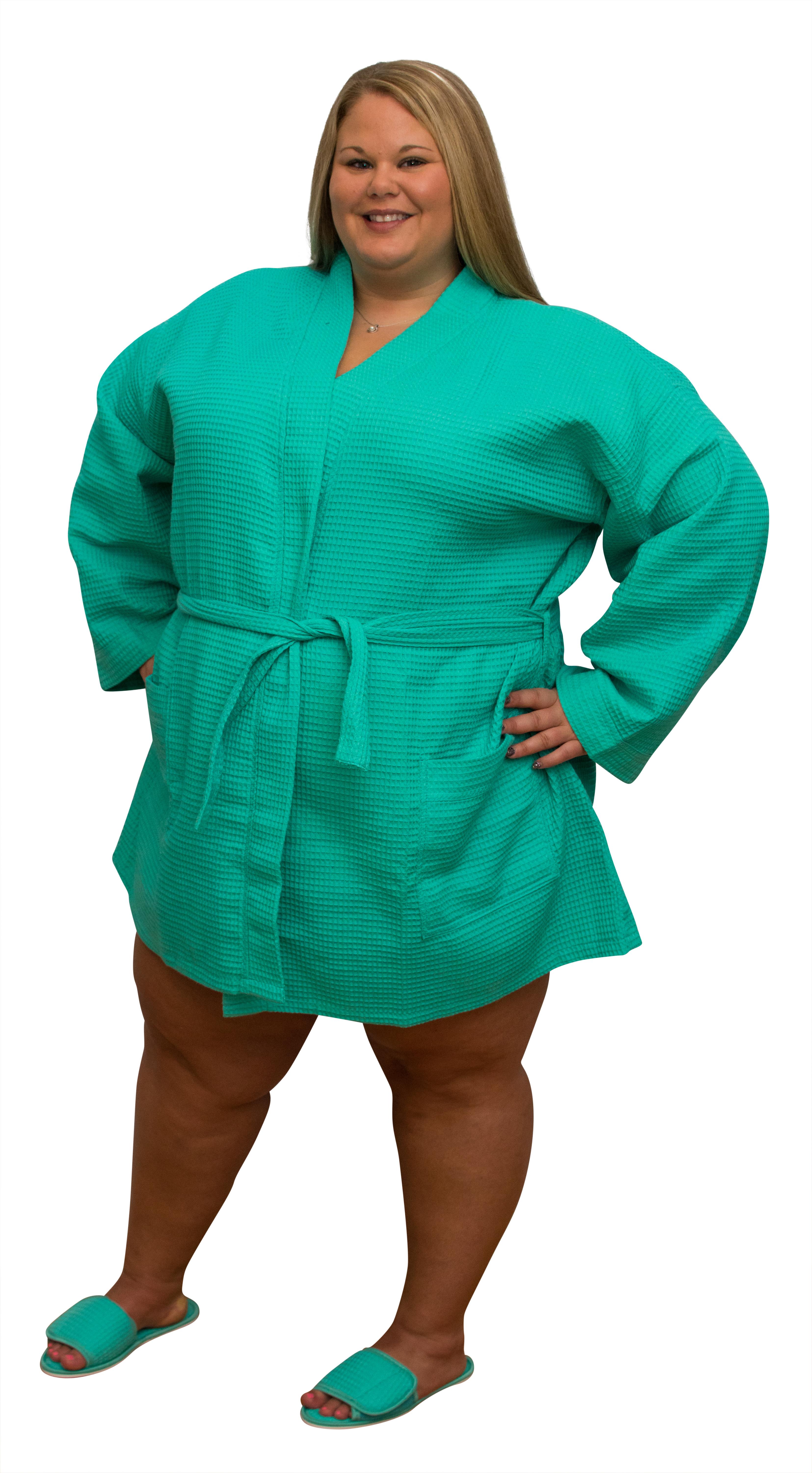 Knee Length Robe 36" - XXL - Caribbean Green