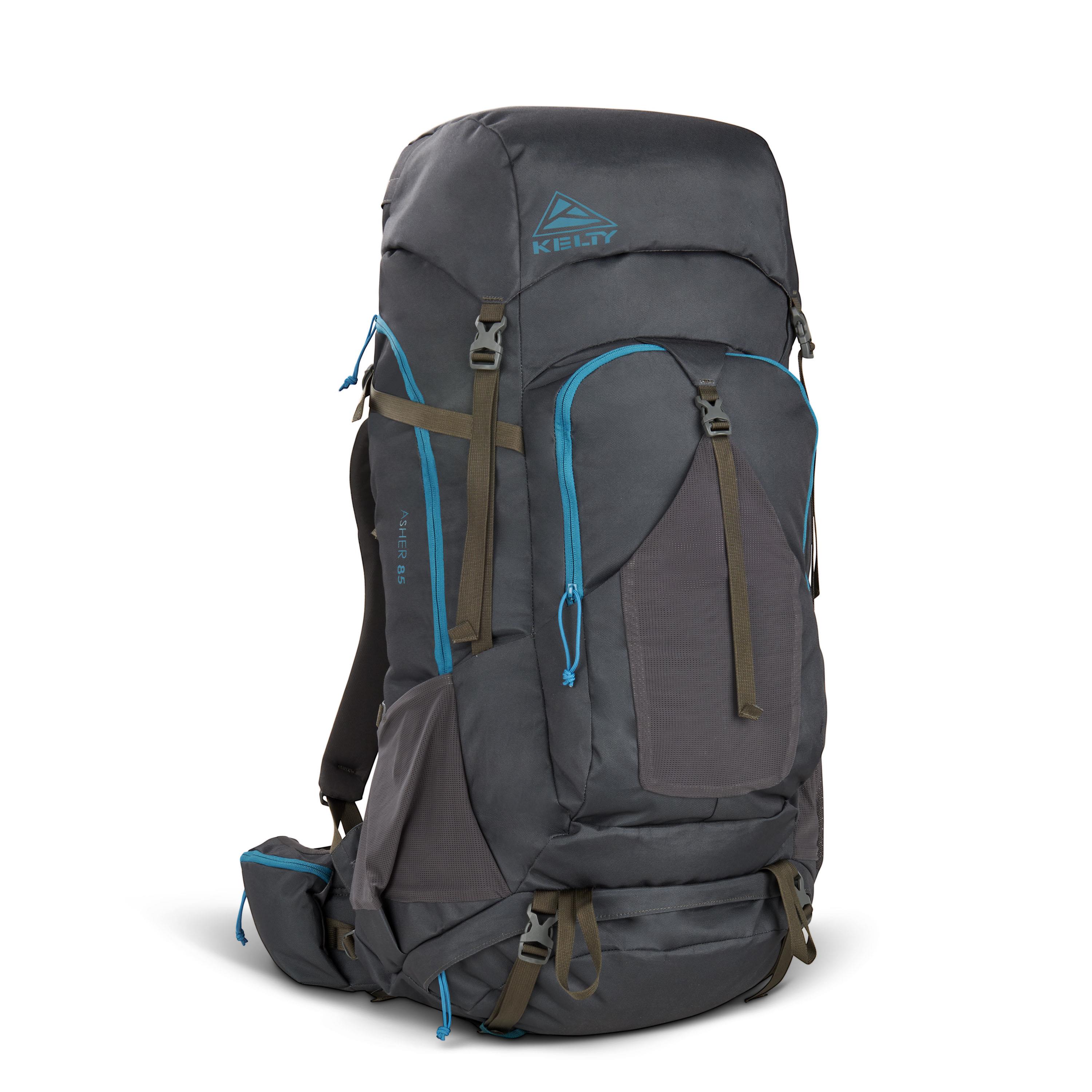 Asher 85L Pack - Beluga/Stormy Blue
