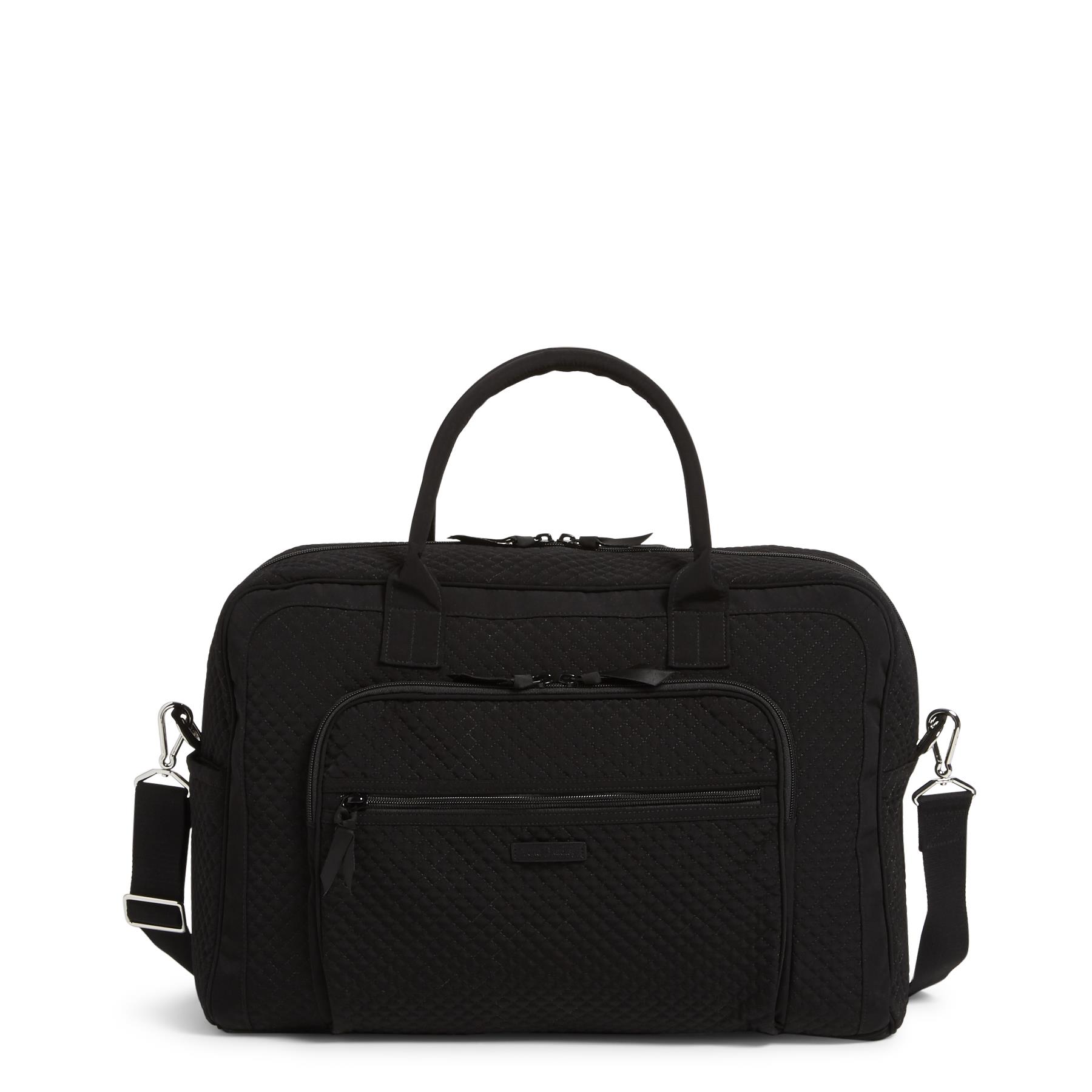 Weekender Travel Bag - Microfiber - Classic Black