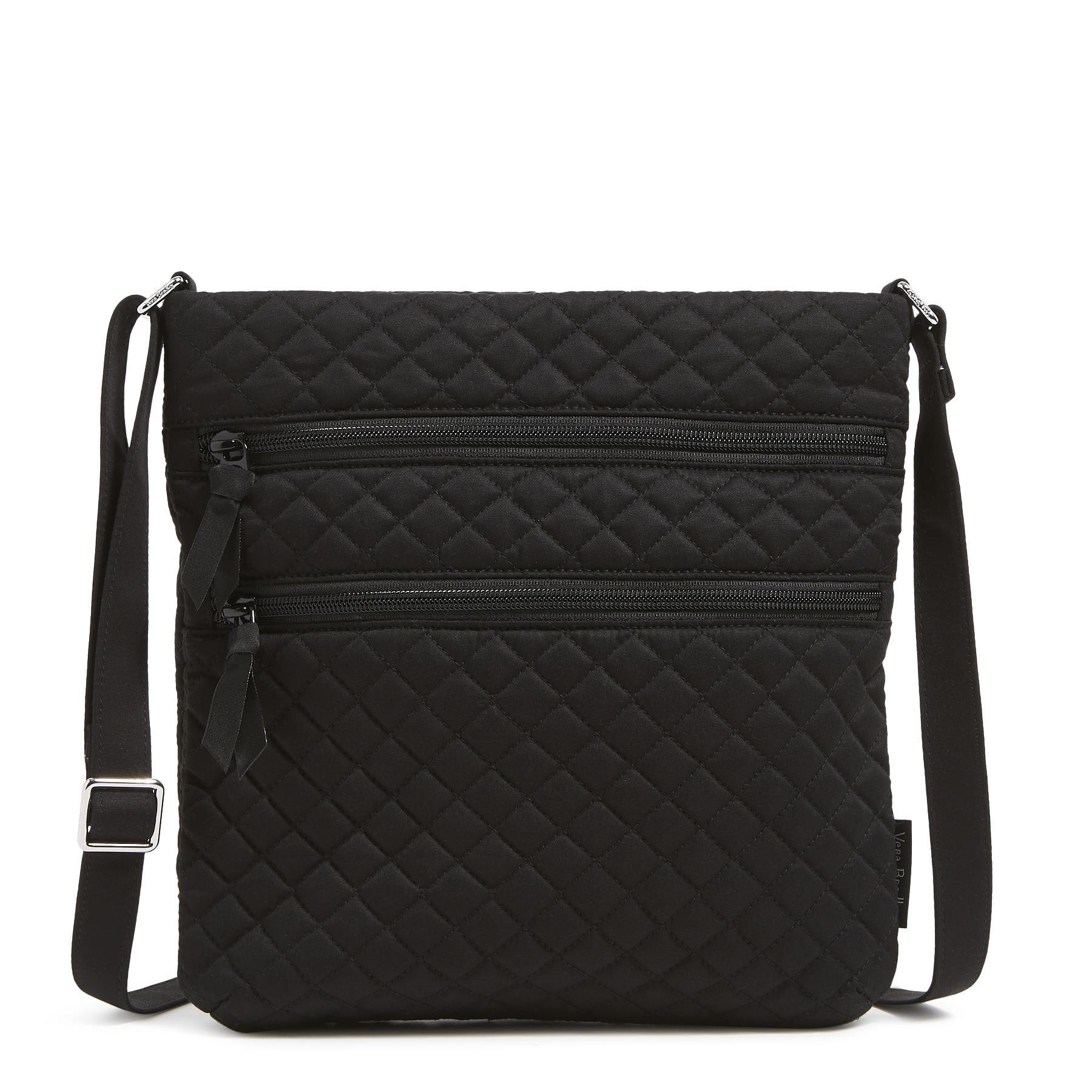 Triple Zip Hipster - Cotton - Black
