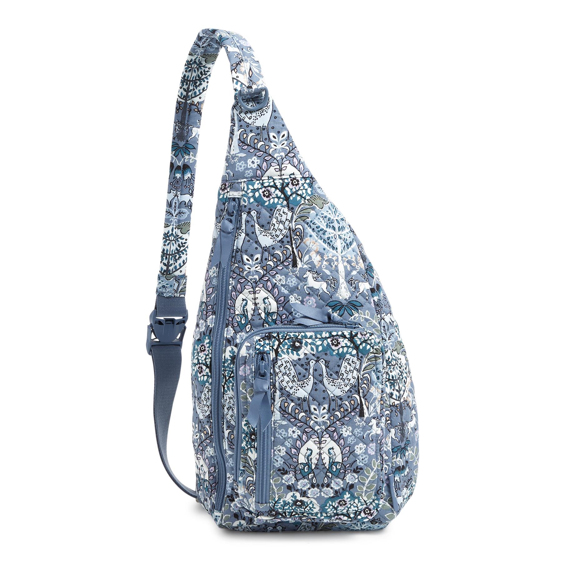 Sling Backpack - Recycled Cotton - Enchantment Blue