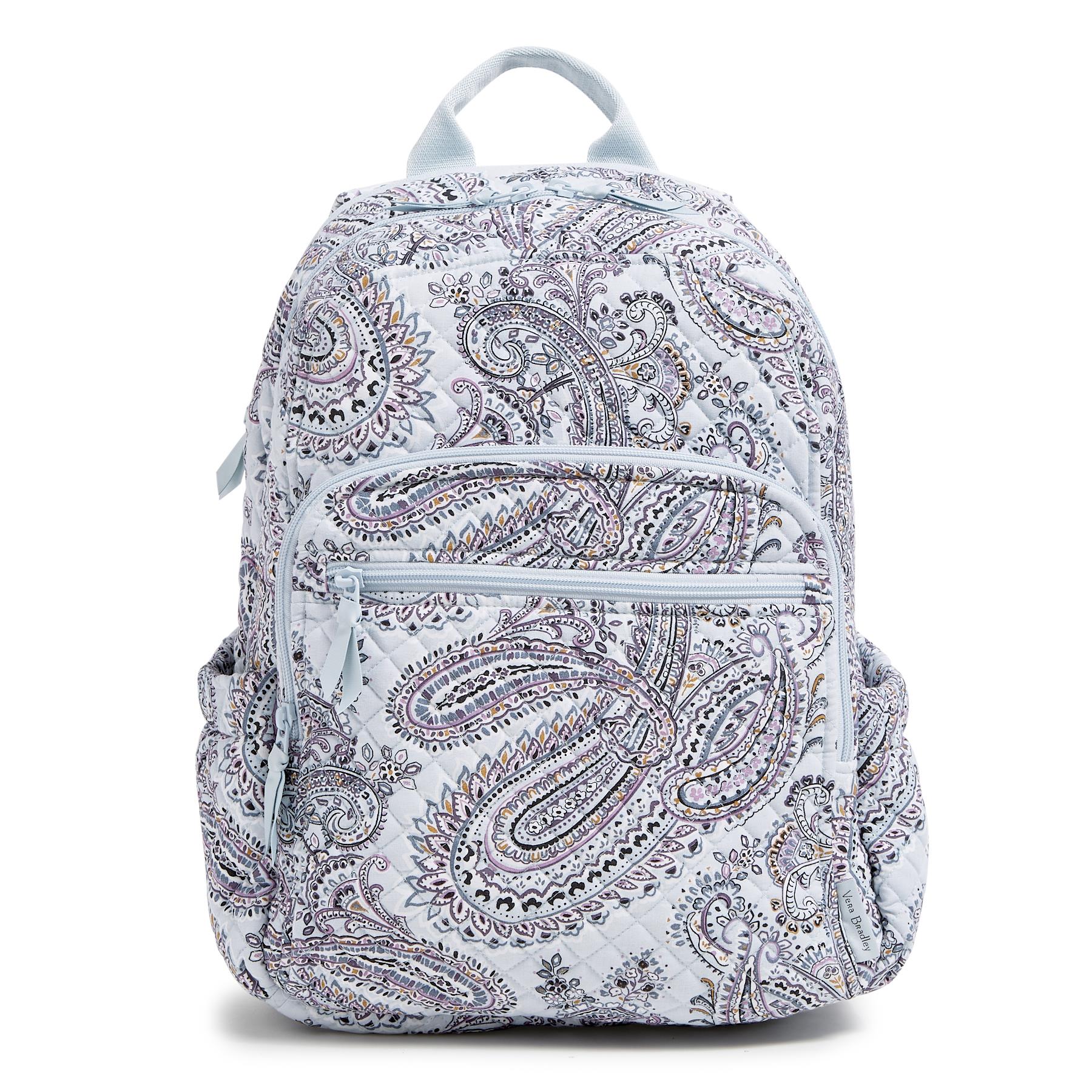 Campus Backpack - Cotton - Soft Sky Paisley