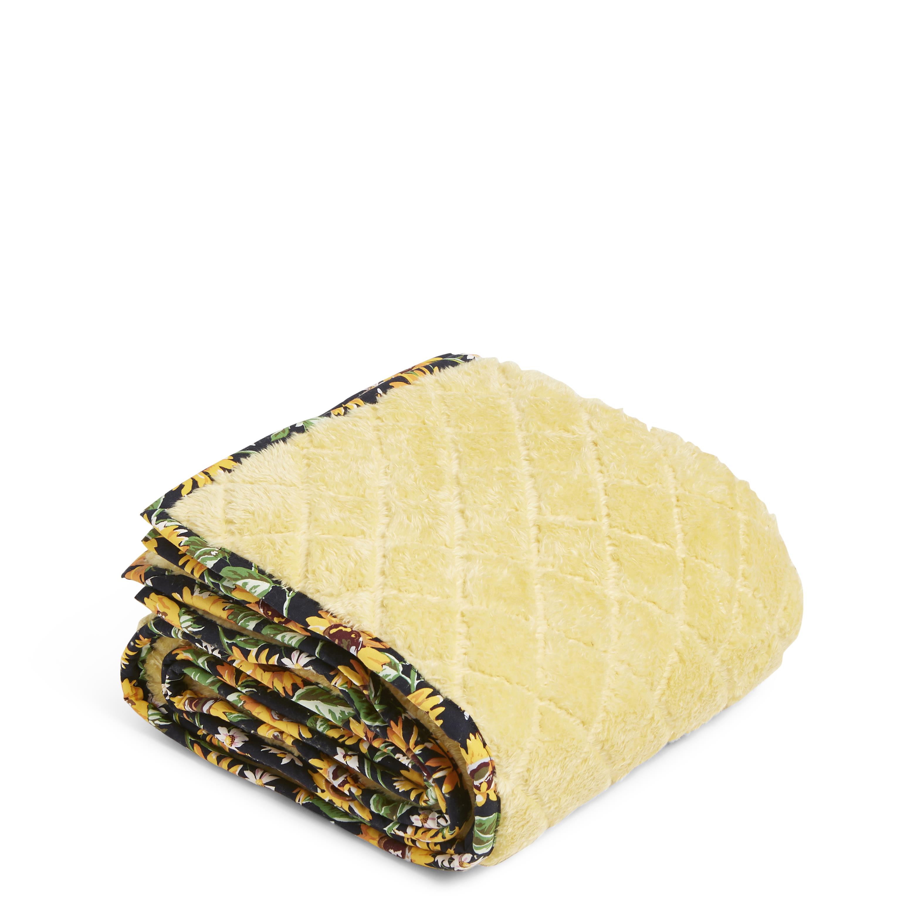 Solid Throw Blanket  -  Sunflowers