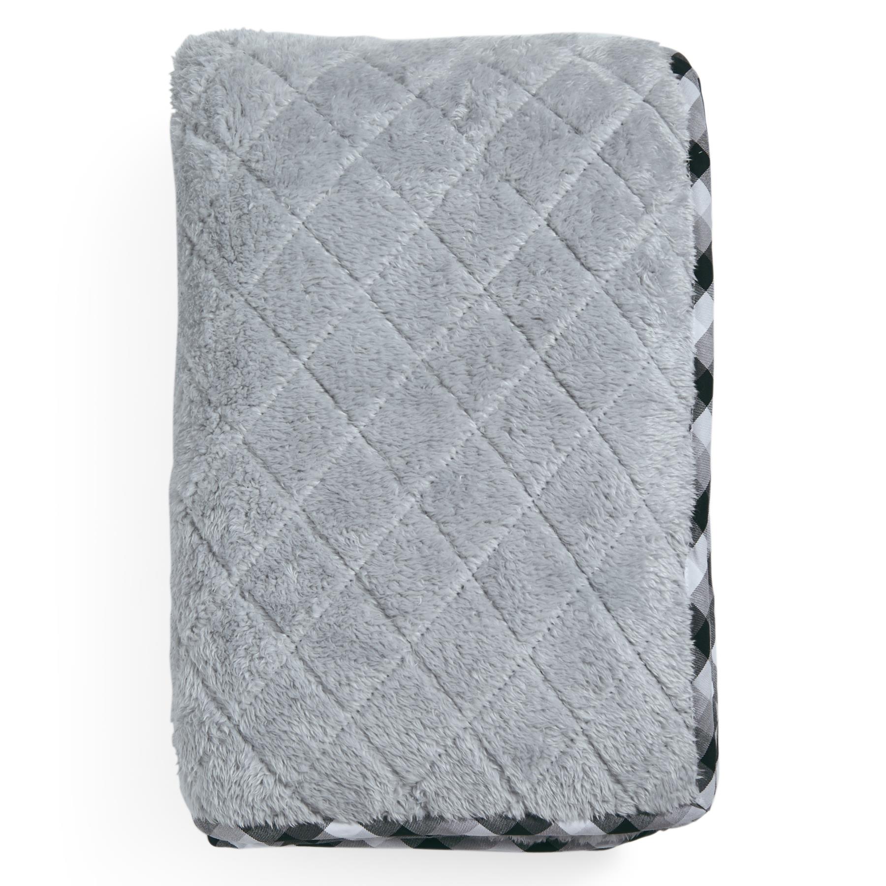 Solid Throw Blanket  -  KingbirdPlaid