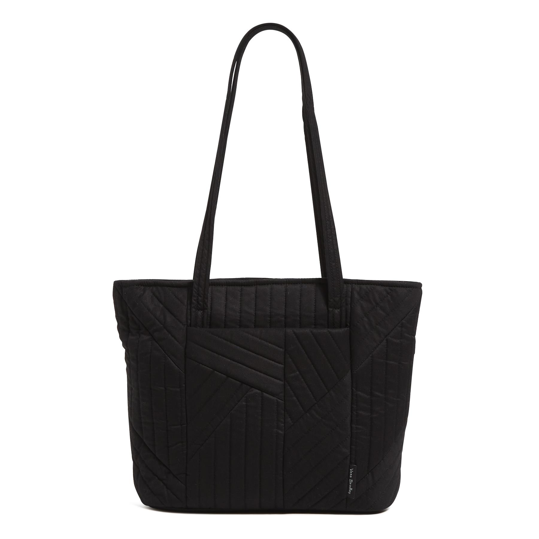 Small Vera Tote - Cotton - Black