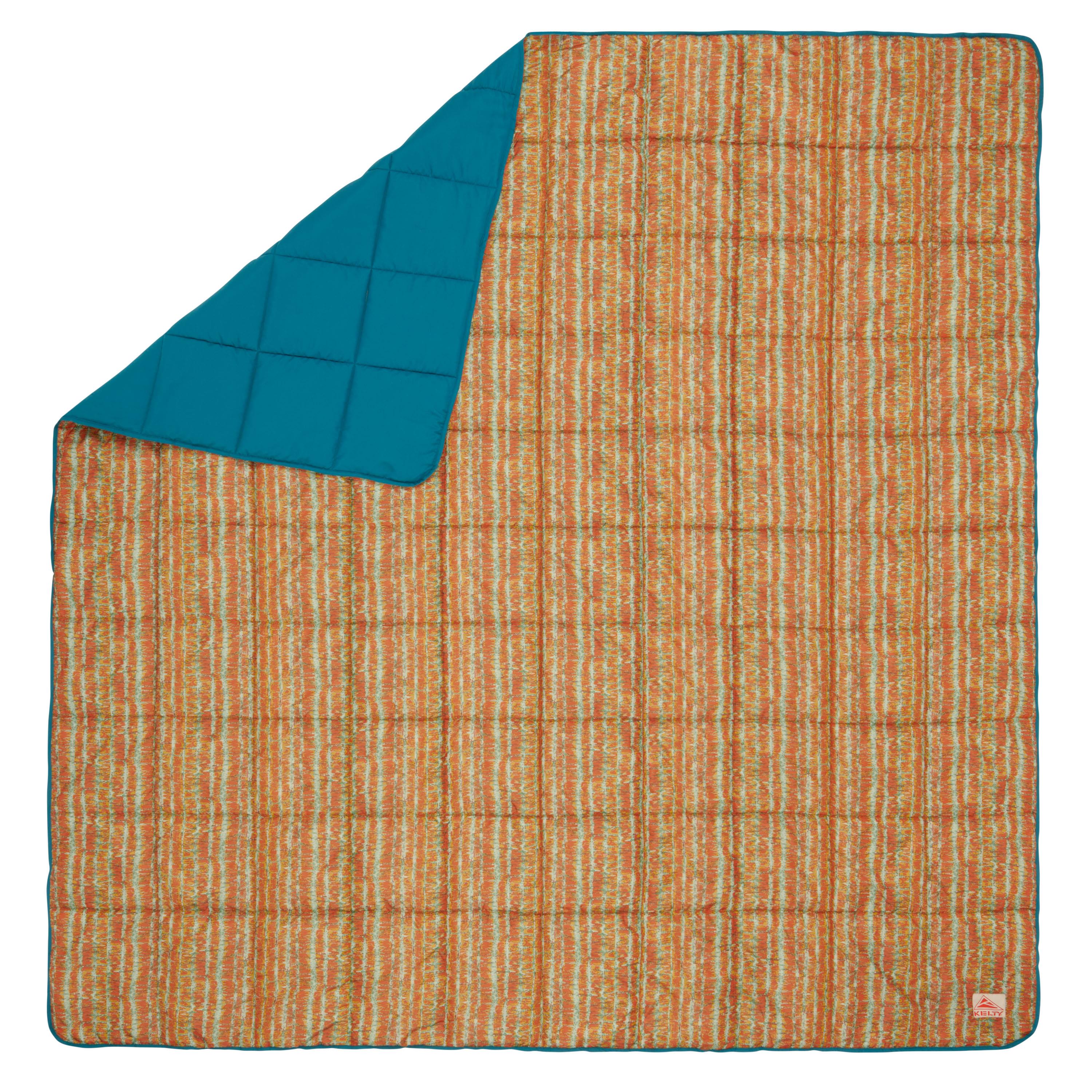 Biggie Blanket Stormy Blue/Melted Stripes