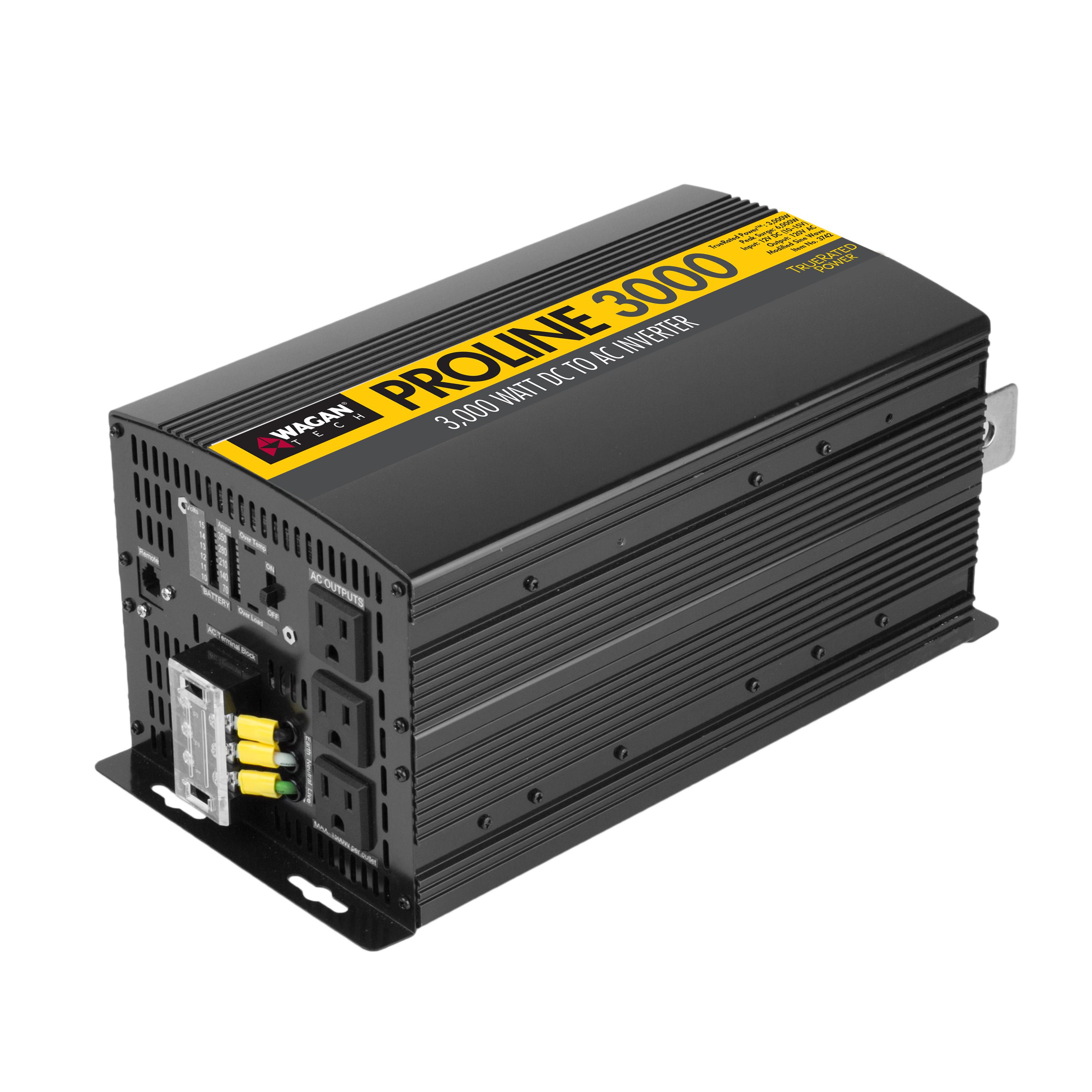 Proline 3000W Inverter + Remote 12V