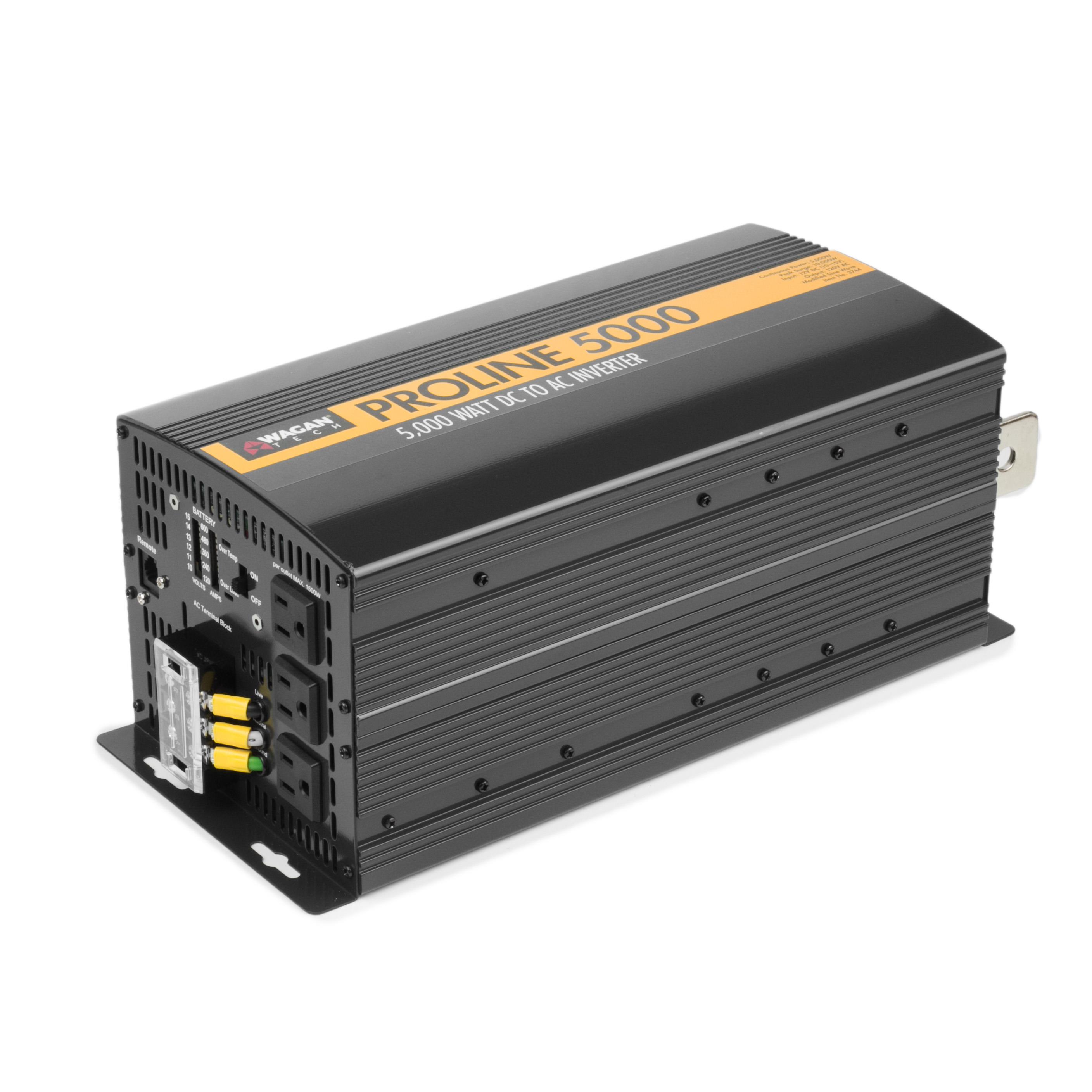 Proline 5000W Inverter + Remote 12V