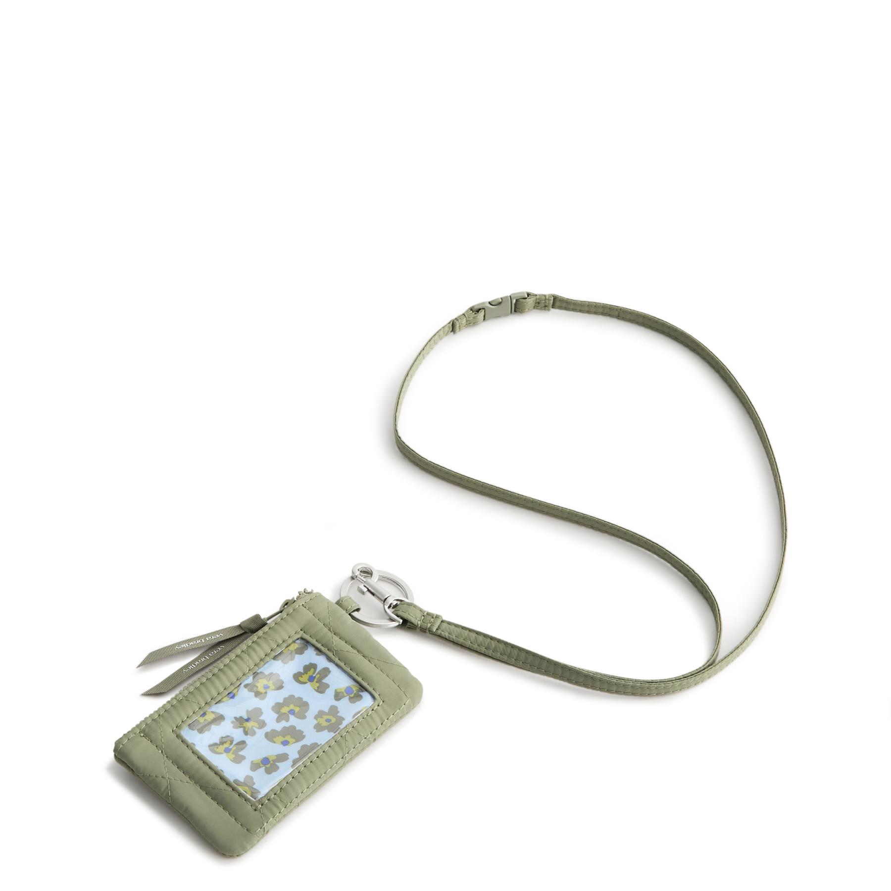 Zip ID Pouch w/Breakaway Lanyard -Deep Lichen Green-Featherweight