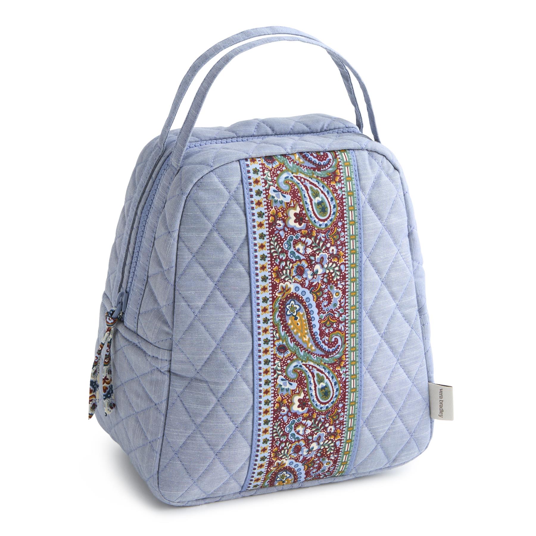 Lunch Bag -Chambray-Premium Cotton