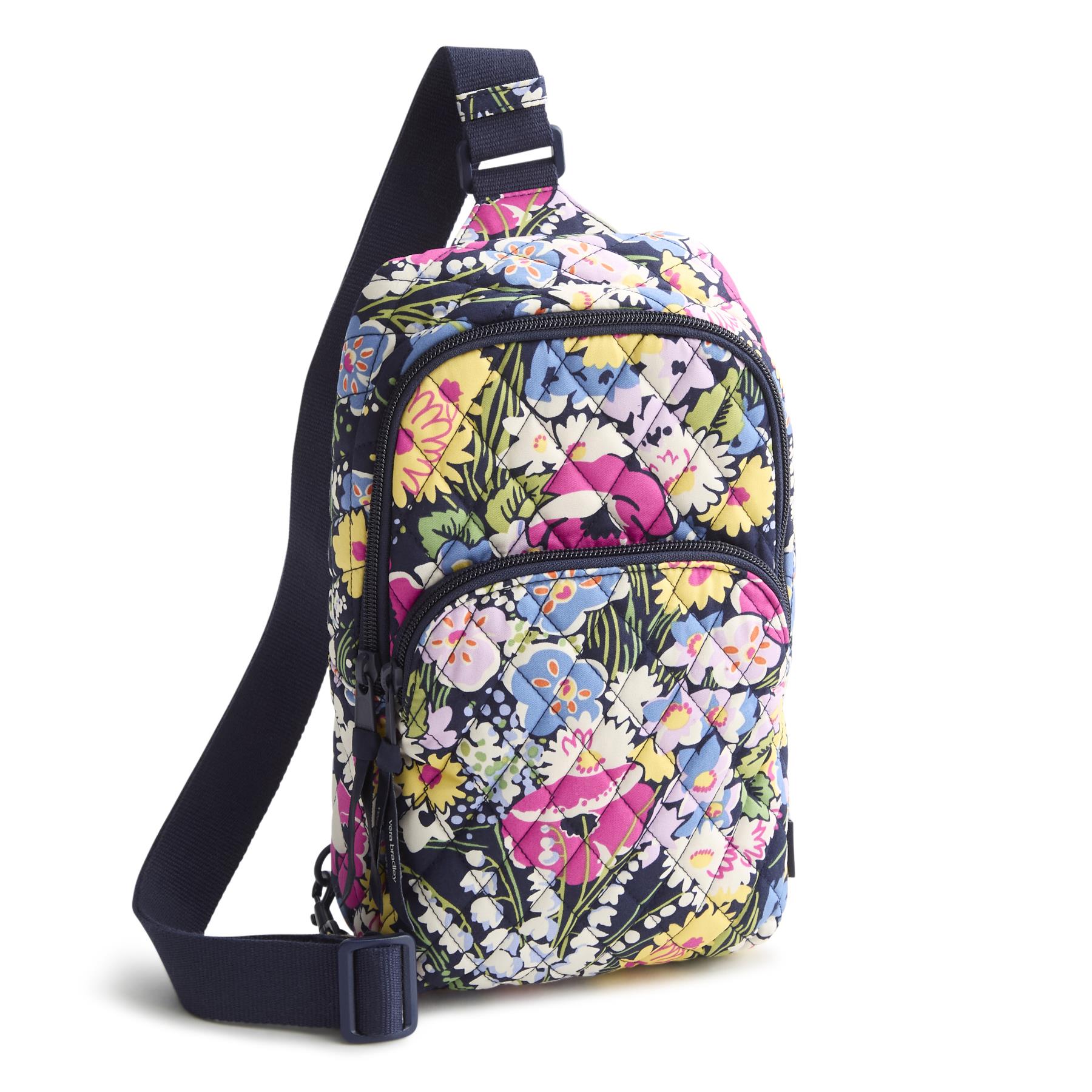 Lorman Sling Backpack - Poppy Fields - Premium Cotton