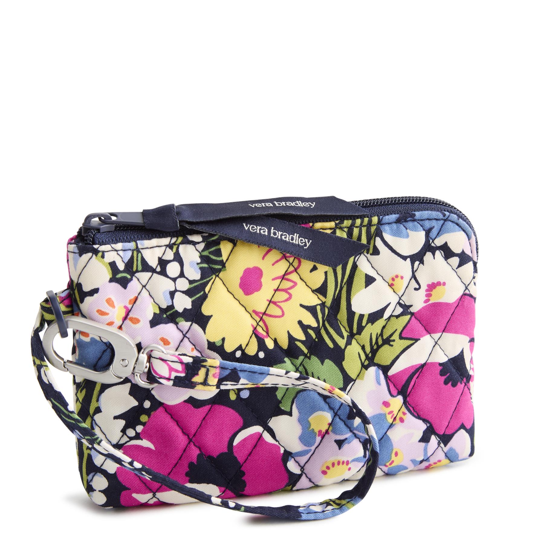 Clip & Zip Wristlet - Poppy Fields - Premium Cotton