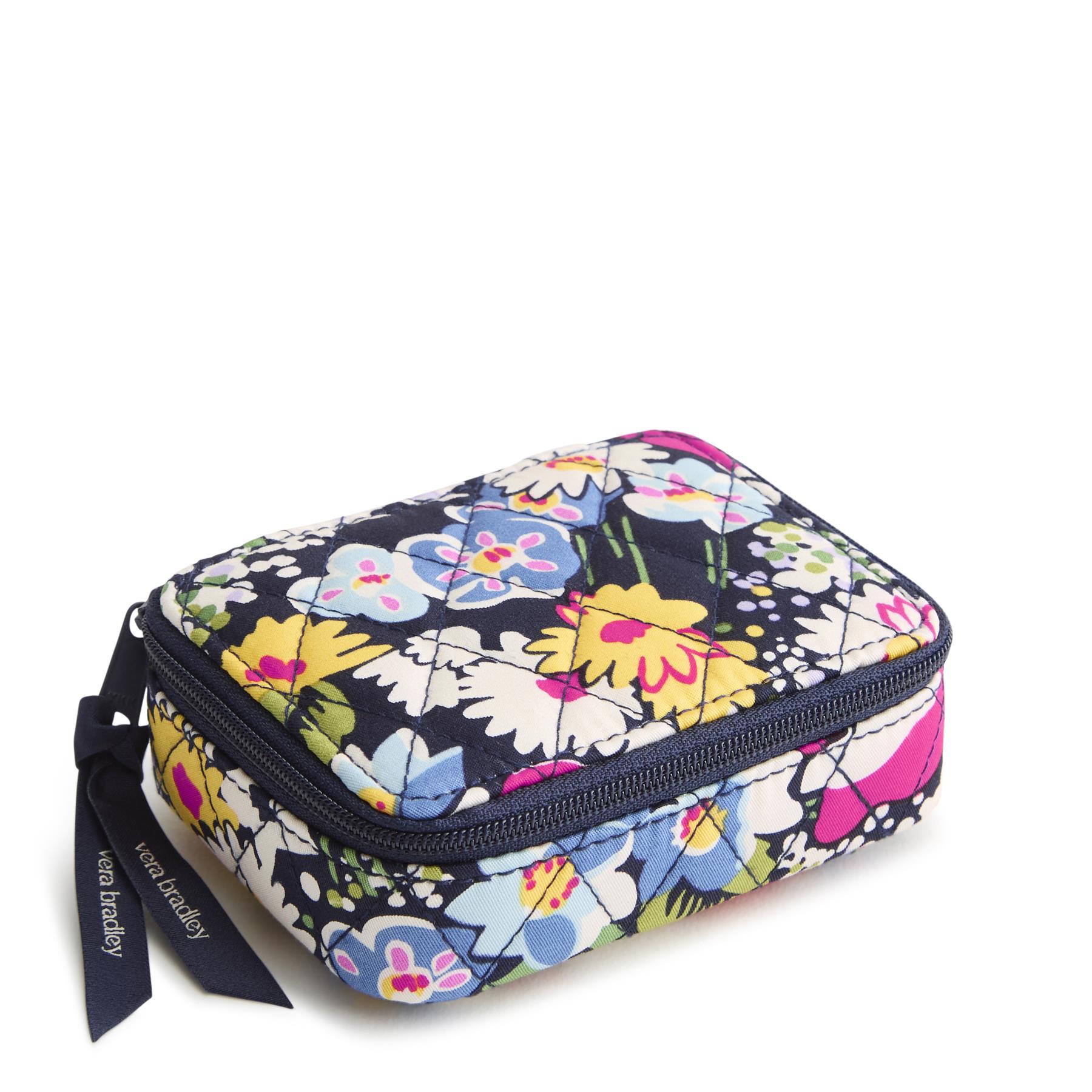 Travel Pill Case - Poppy Fields - Premium Cotton