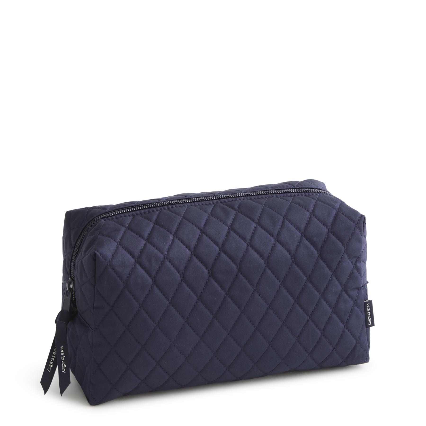 Large Cosmetic - Peacoat - Premium Cotton