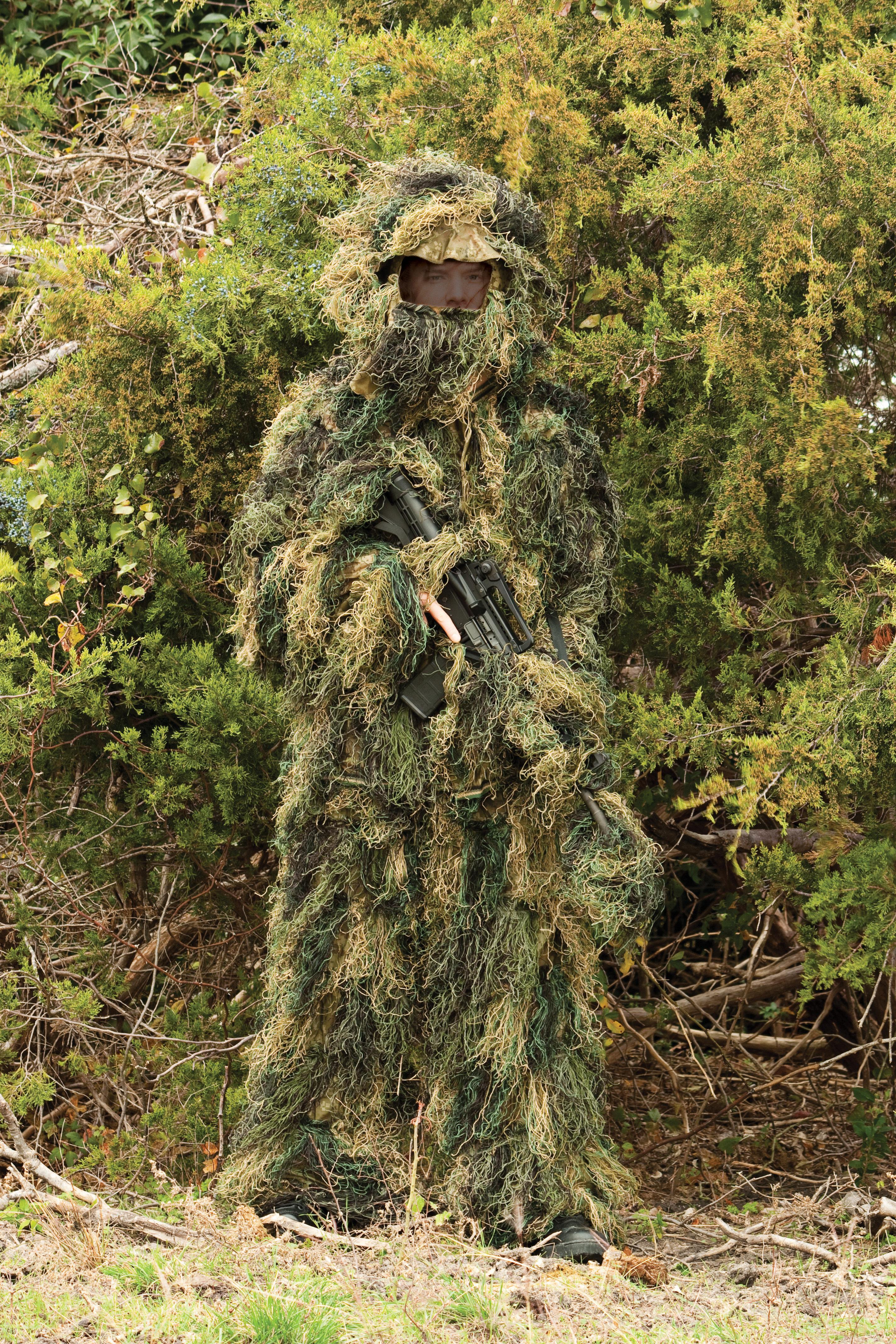 5-Piece Woodland Ghillie Suit - Adult Med/Lg