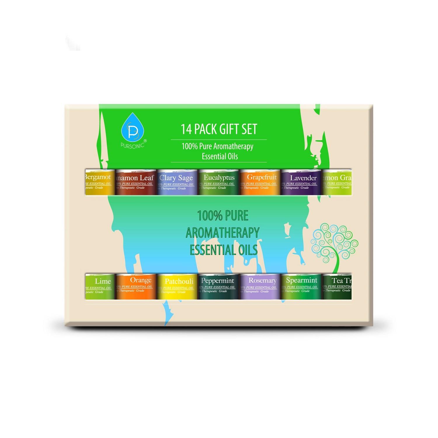 14 Pack 100% Pure Essential Aromatherapy Oils