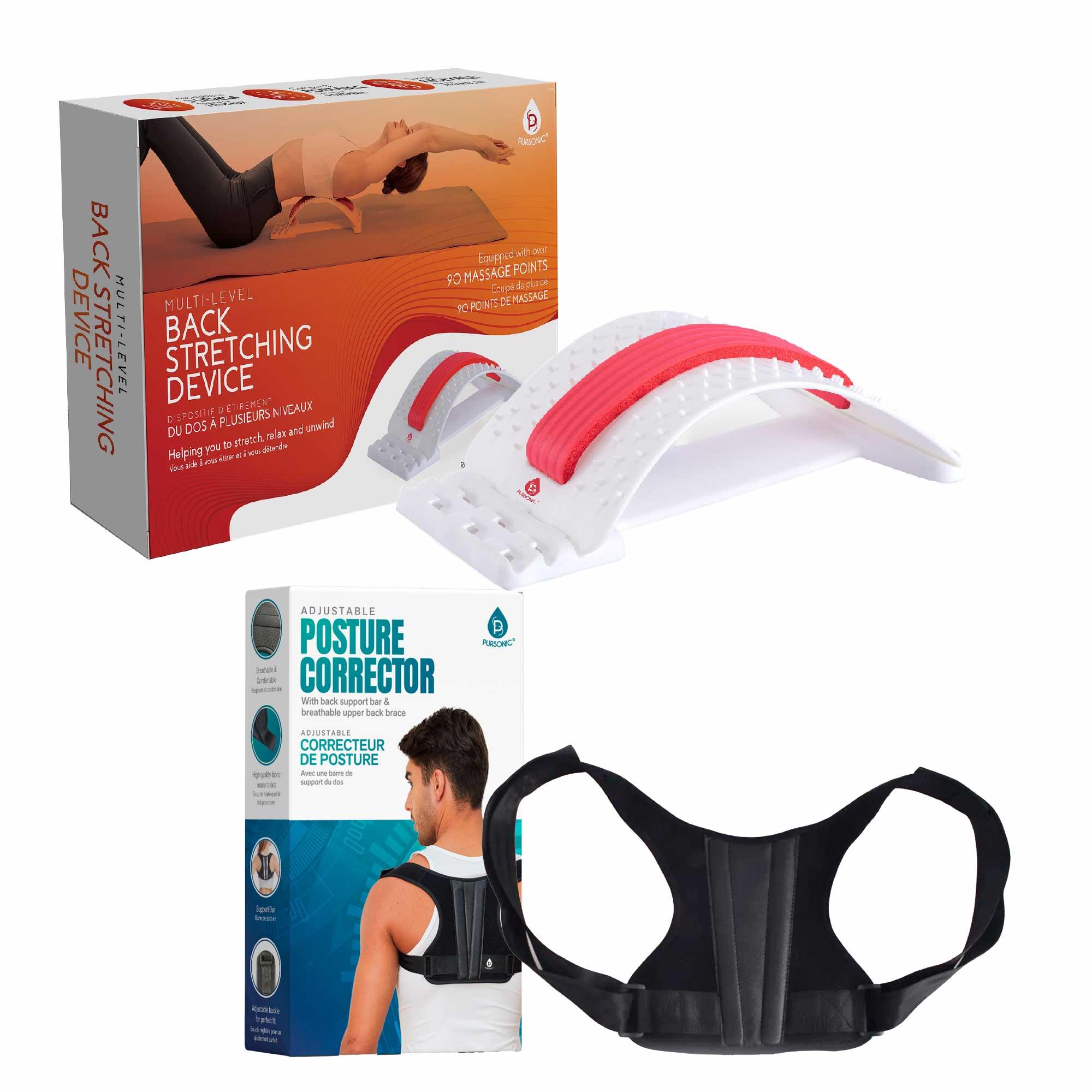 Back Health Essentials Kit: Multi-Level Stretch & Posture Perfection.