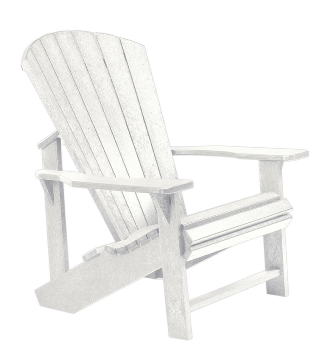 (Color:White) Classic Adirondack - White