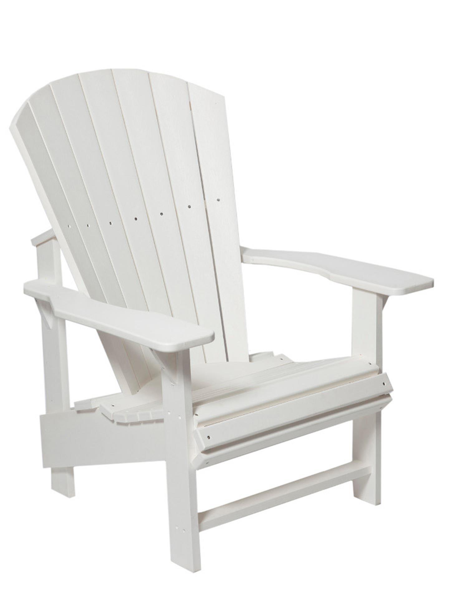 Upright Adirondack - White