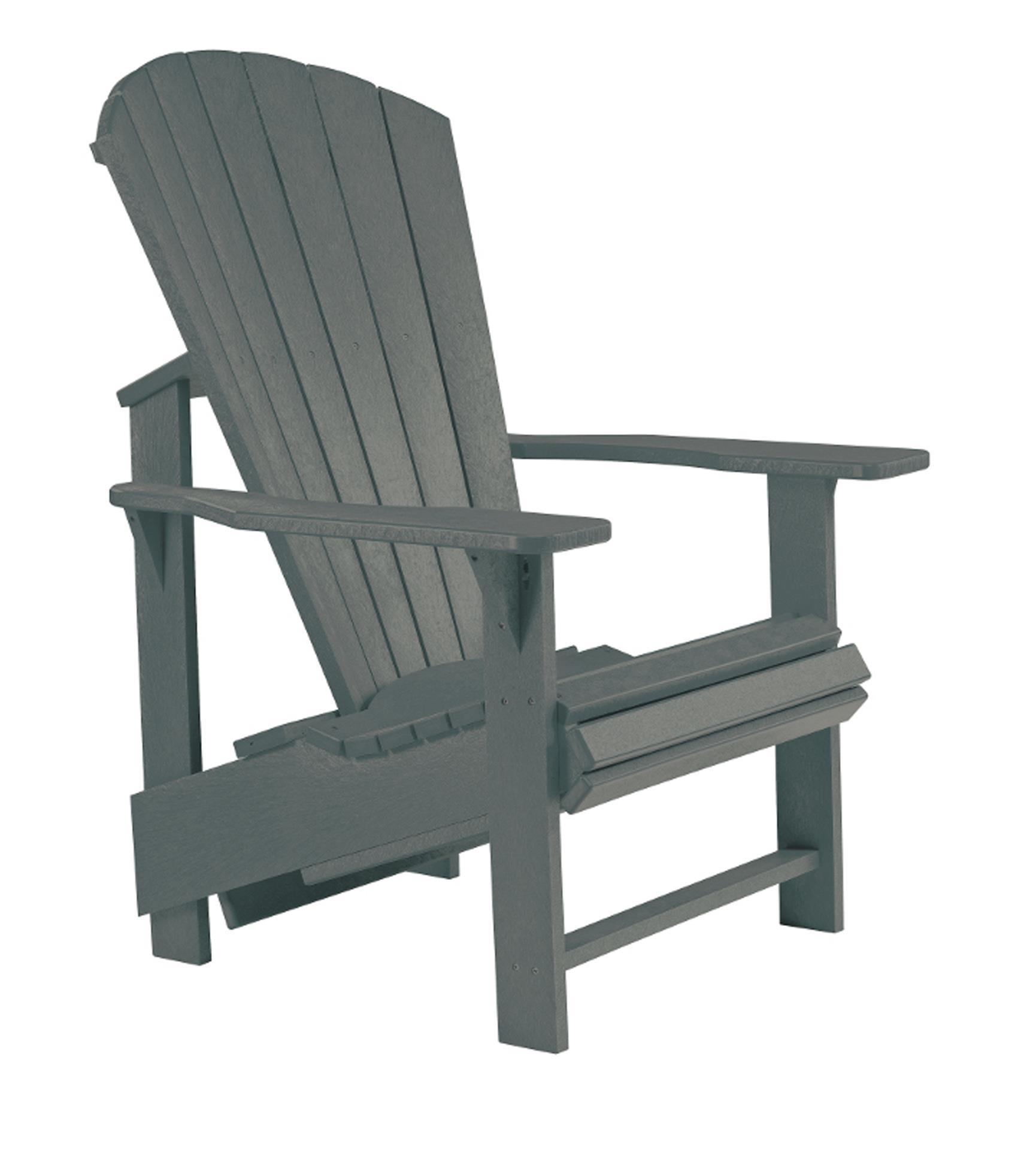 Upright Adirondack - Slate Grey