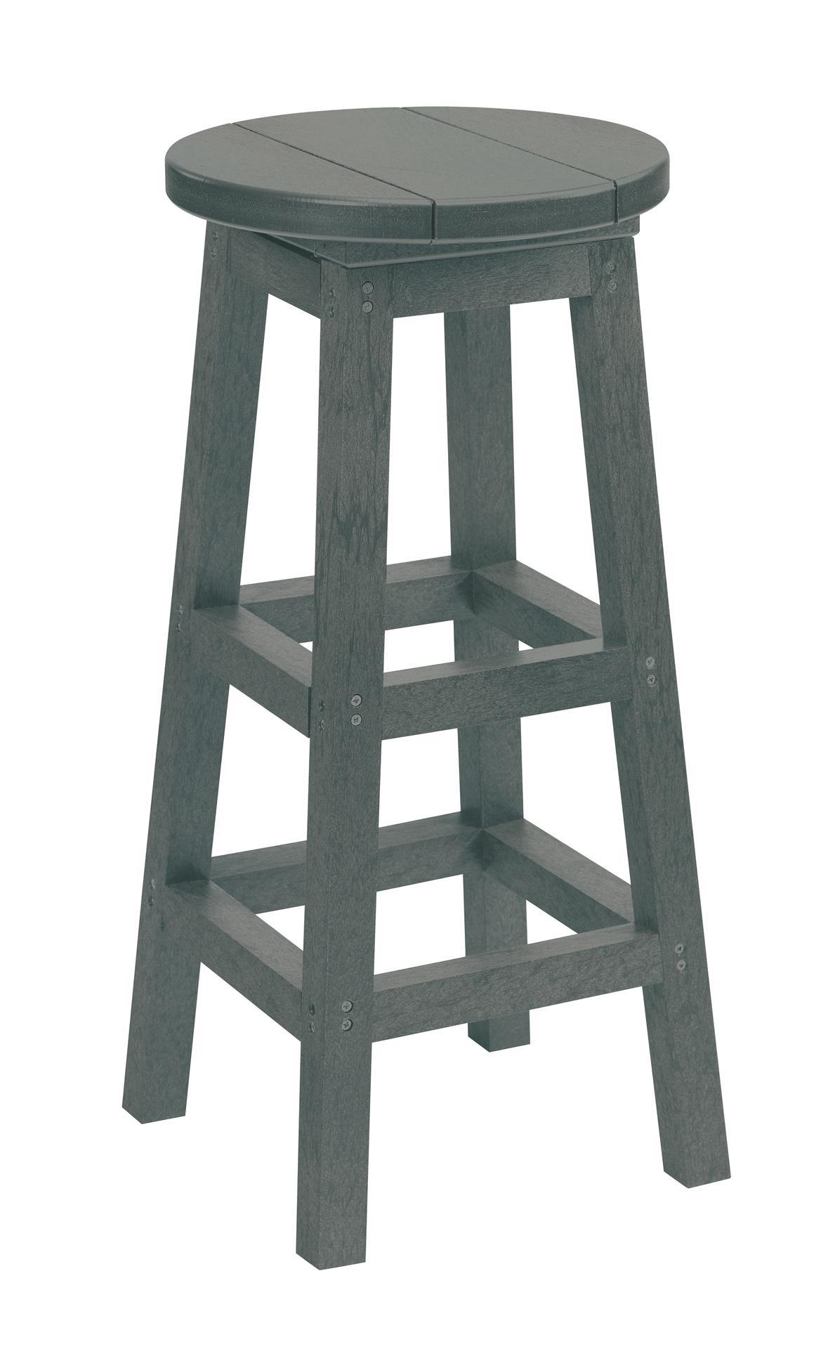 (Color:Slate Grey) Bar Stool - Slate Grey