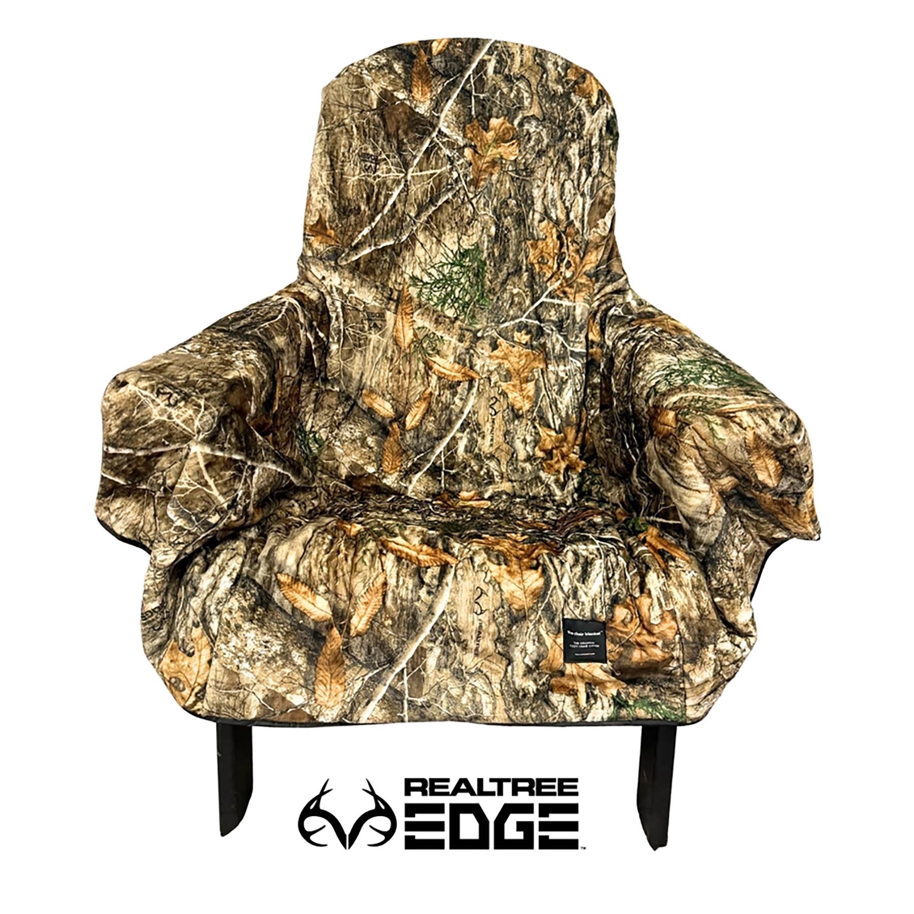 The Chair Blanket Realtree Edge Camouflage Polar Fleece