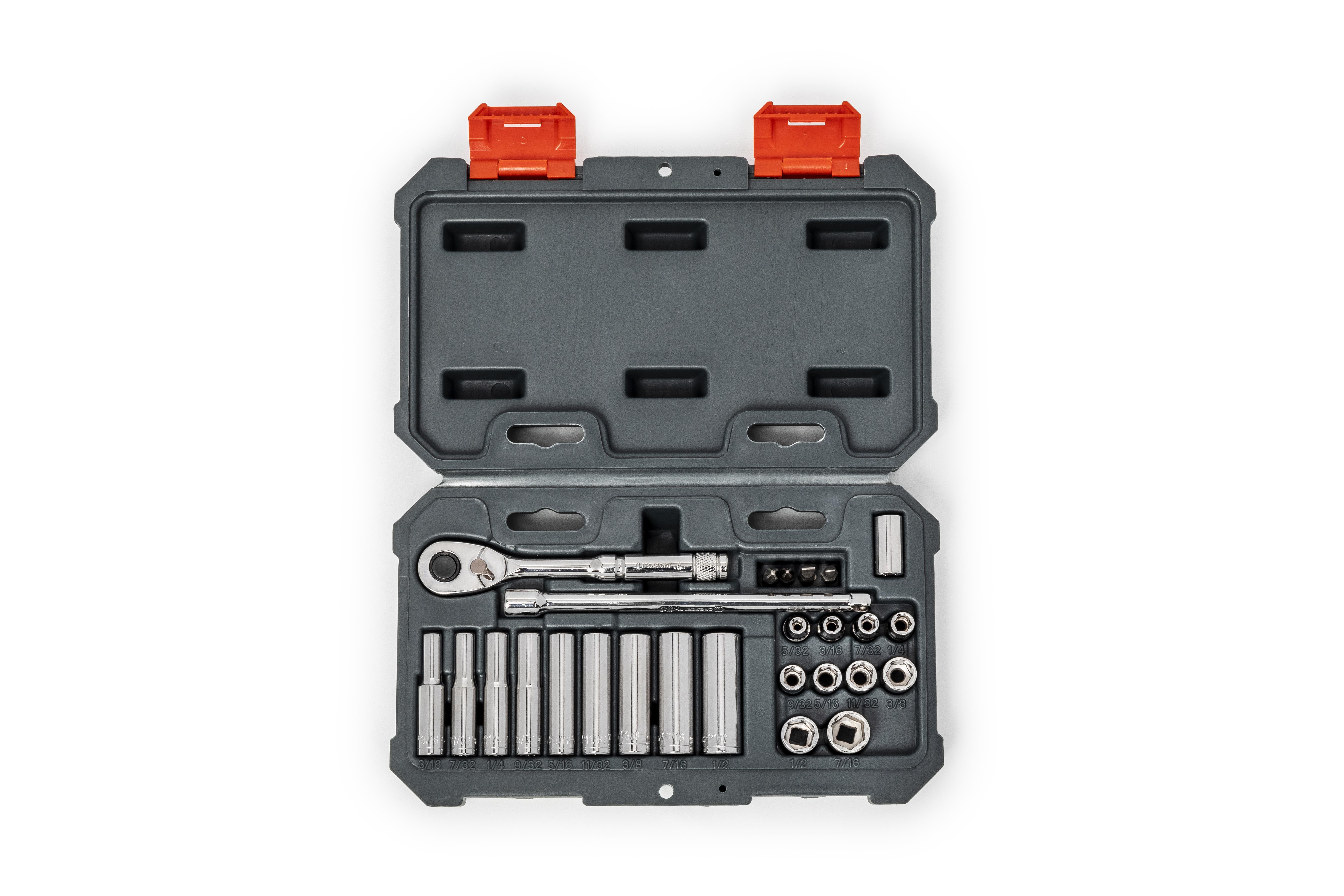 Crescent 26 Pc. 1/4" Drive  and Deep Socket Wrench Tool Set