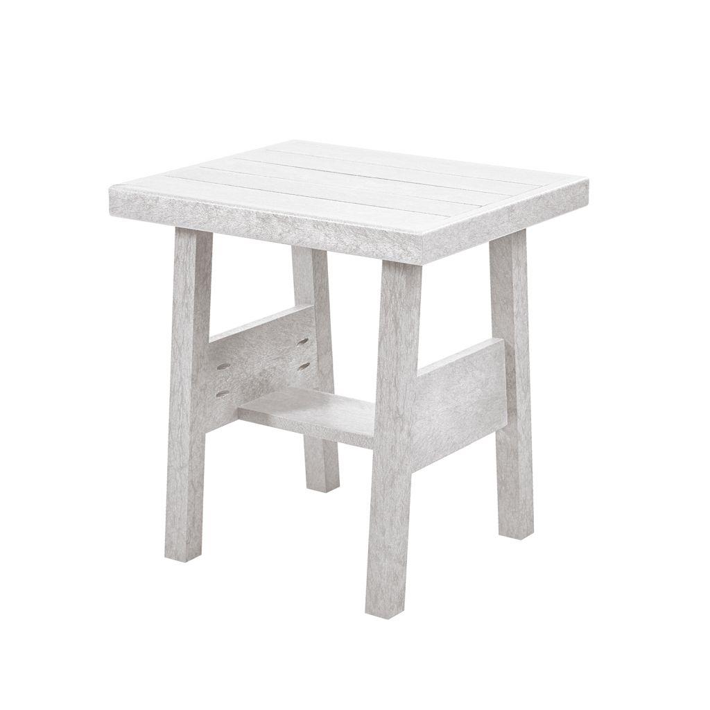 (Color:White) Tofino 19" End Table