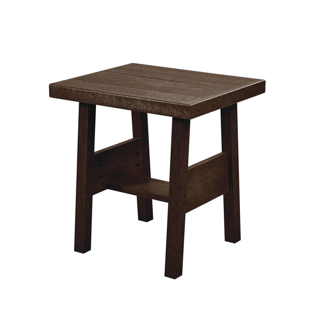 (Color:Chocolate) Tofino 19" End Table
