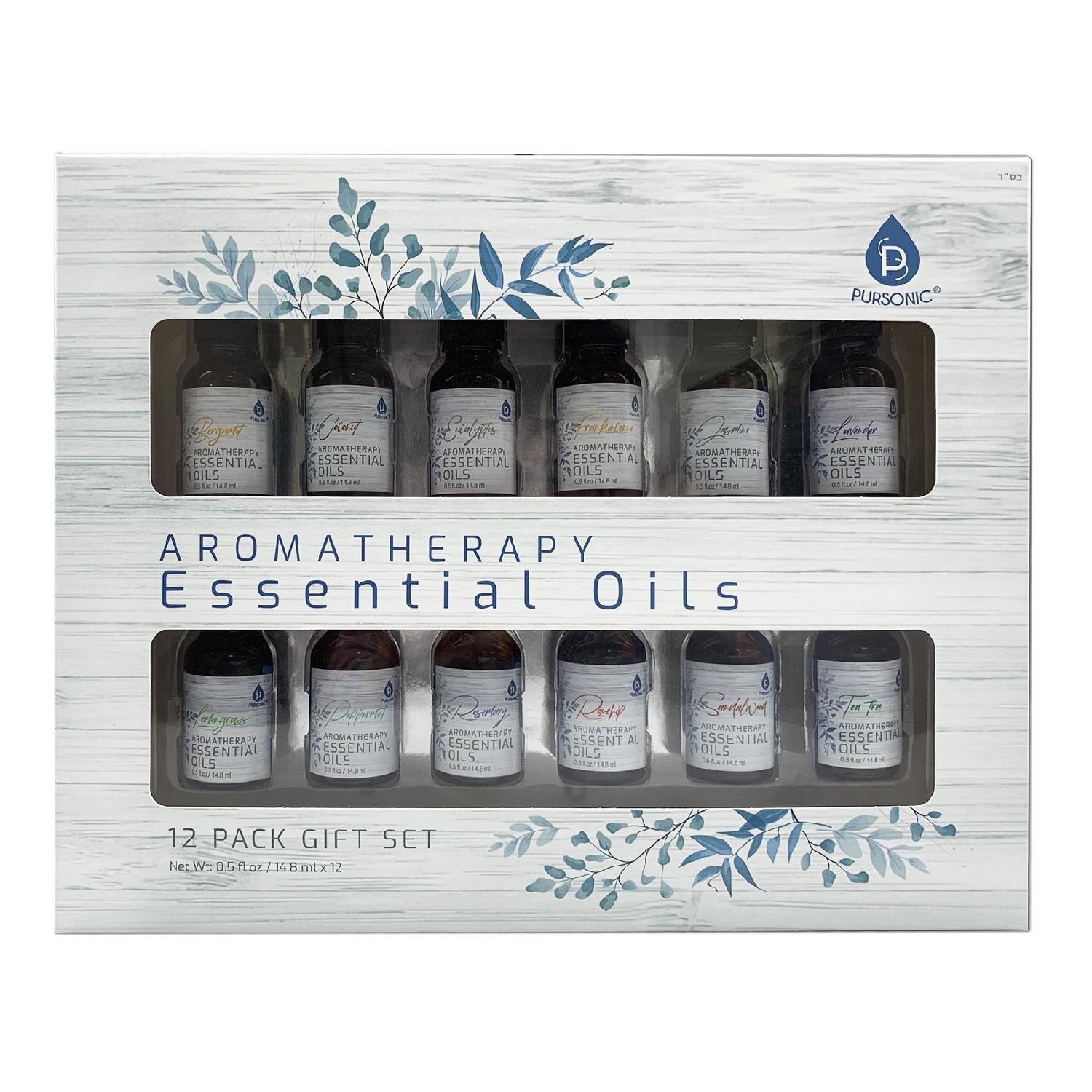 12 Pack Aroma Therapy Essential Oil
