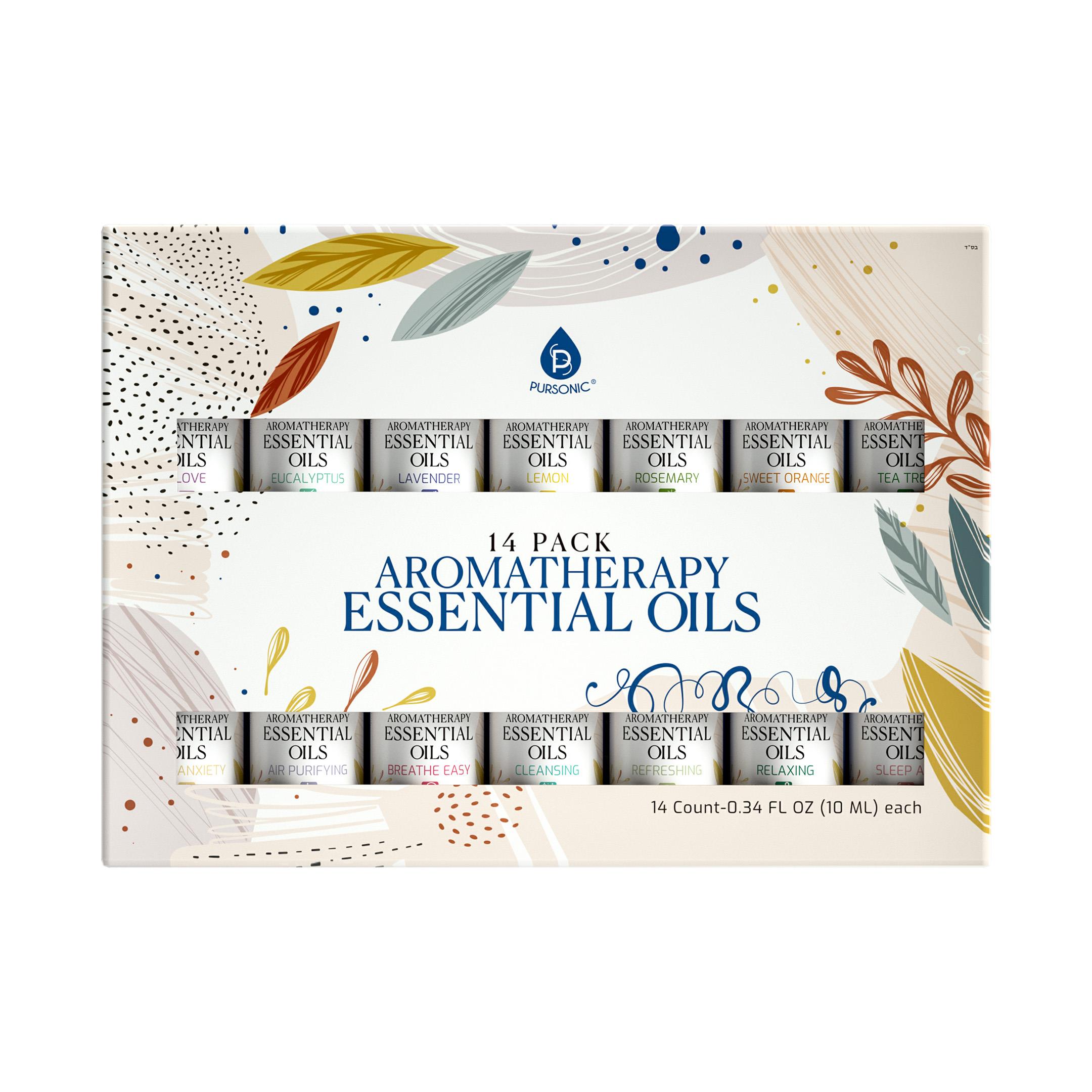 Essential Aromatherapy Oils - 14 Pack Gift Set