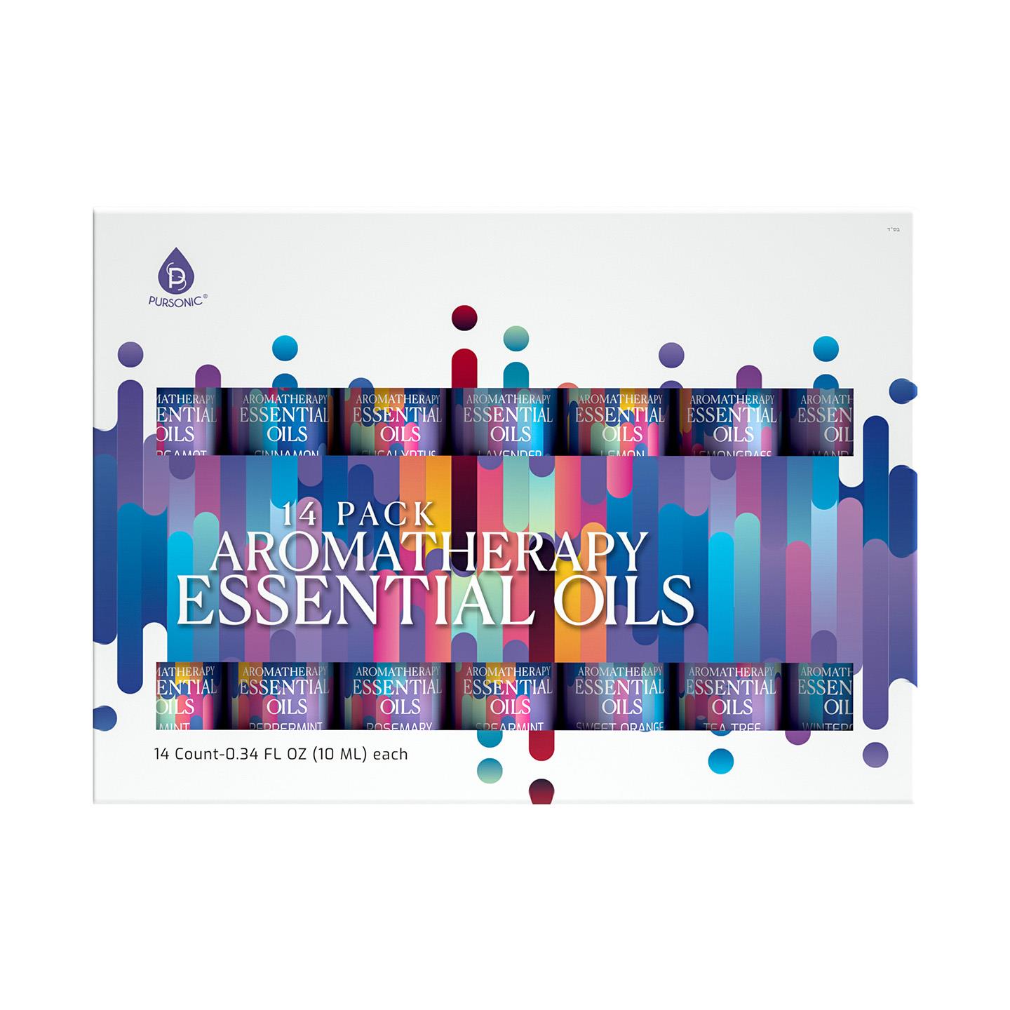 Essential Aromatherapy Oils - 14 Pack Gift Set