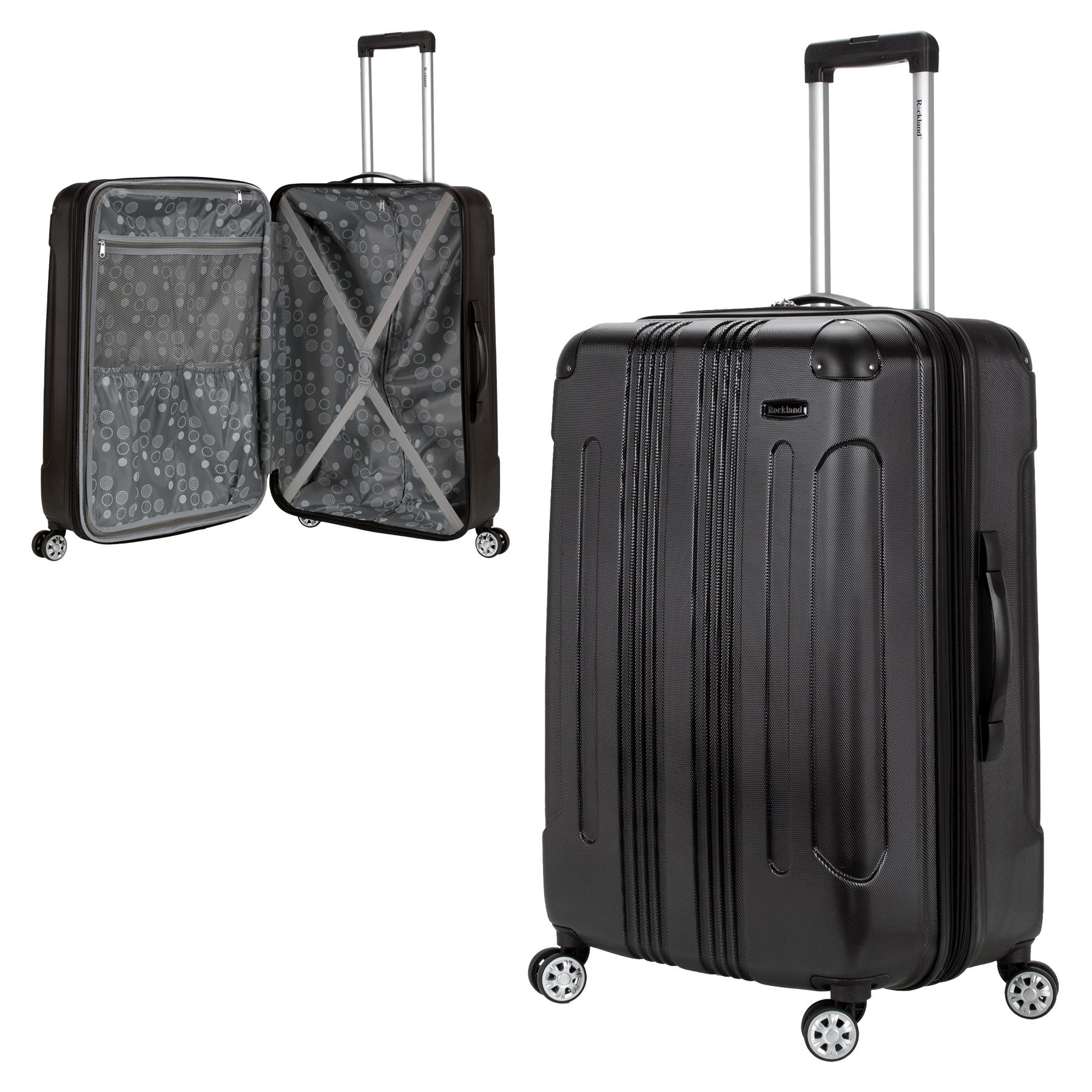London ABS 28" Expandable Upright Spinner - Black