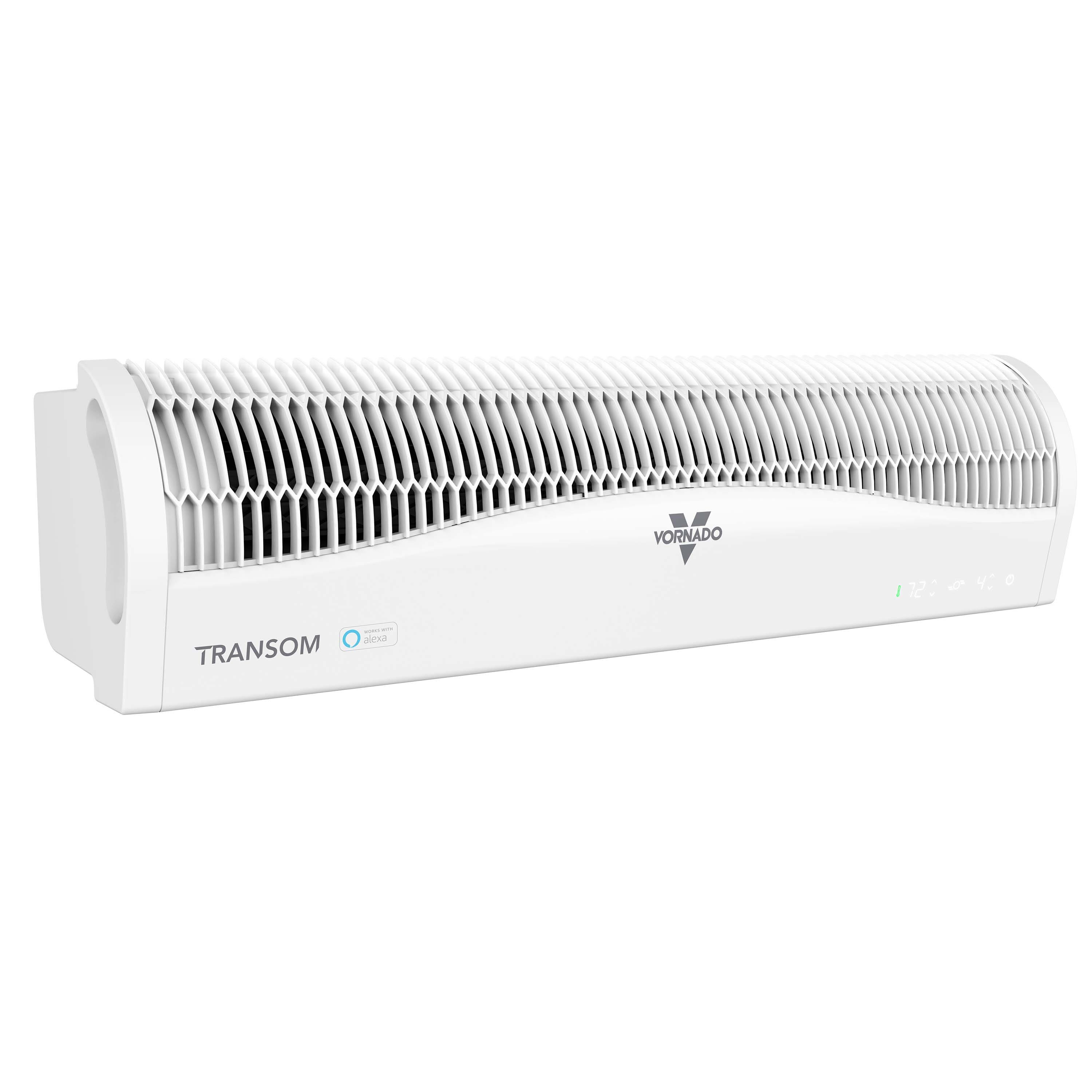 TRANSOM AE Alexa Enabled Window Circulator Ice White