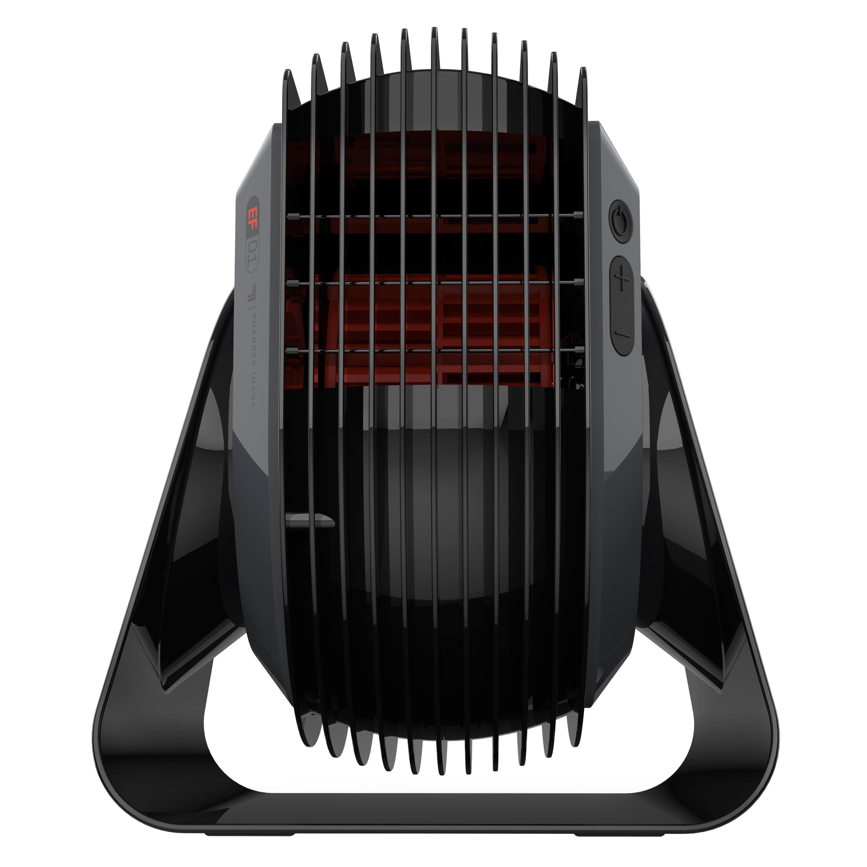 Sharper Image FLY 01 Fitness Fan with Remote, Black