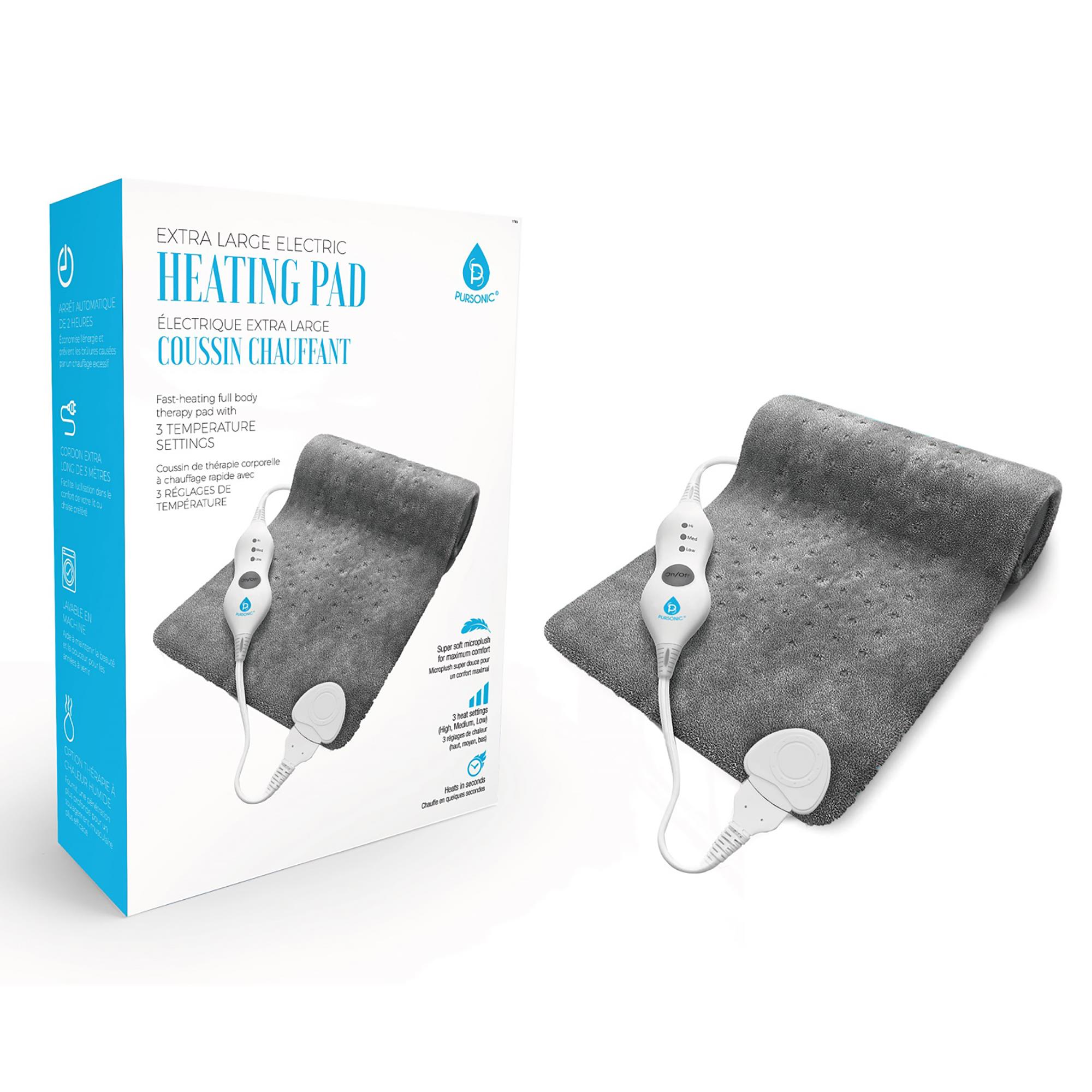 Electric Heating Pad - Grey