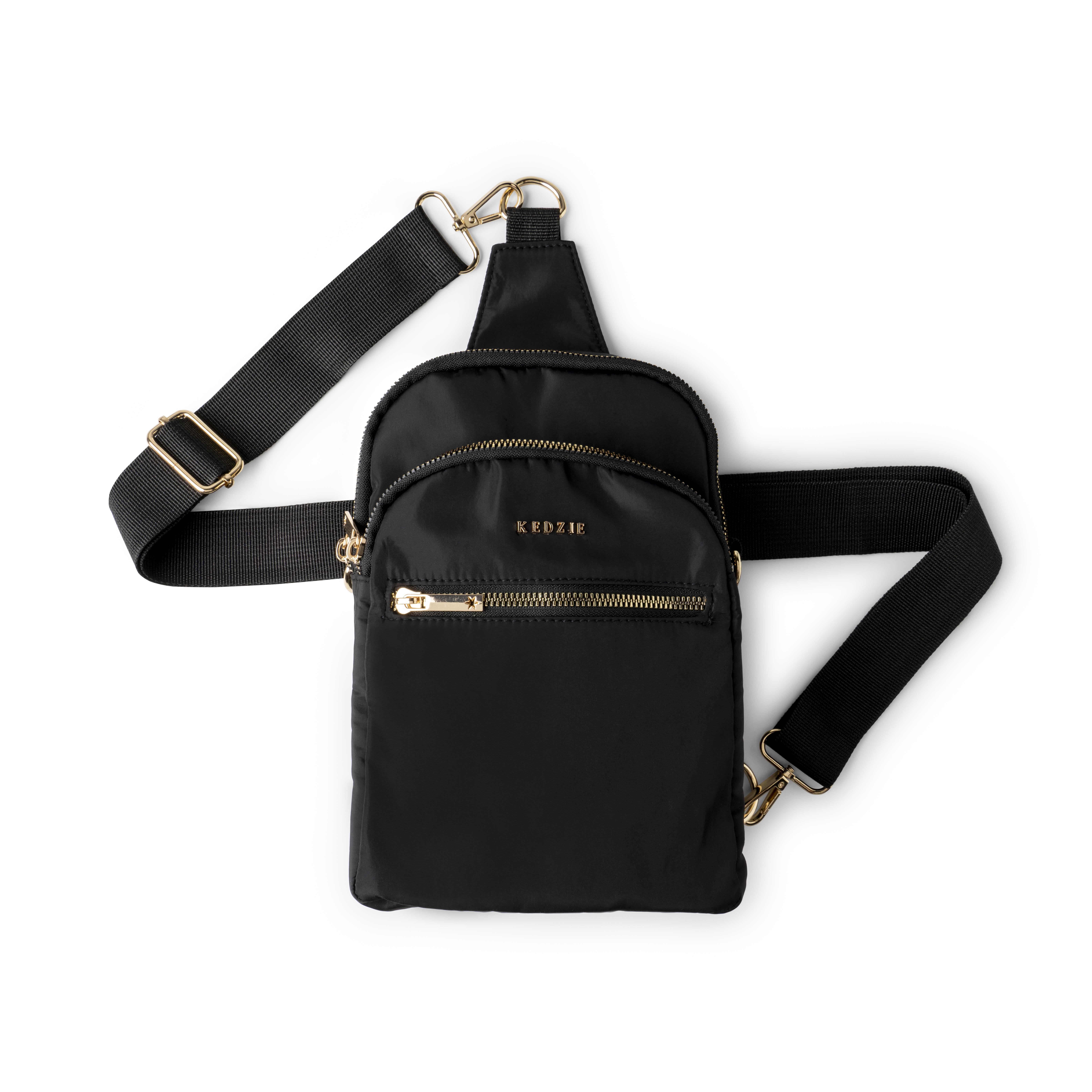 Black Roundtrip Convertible Sling