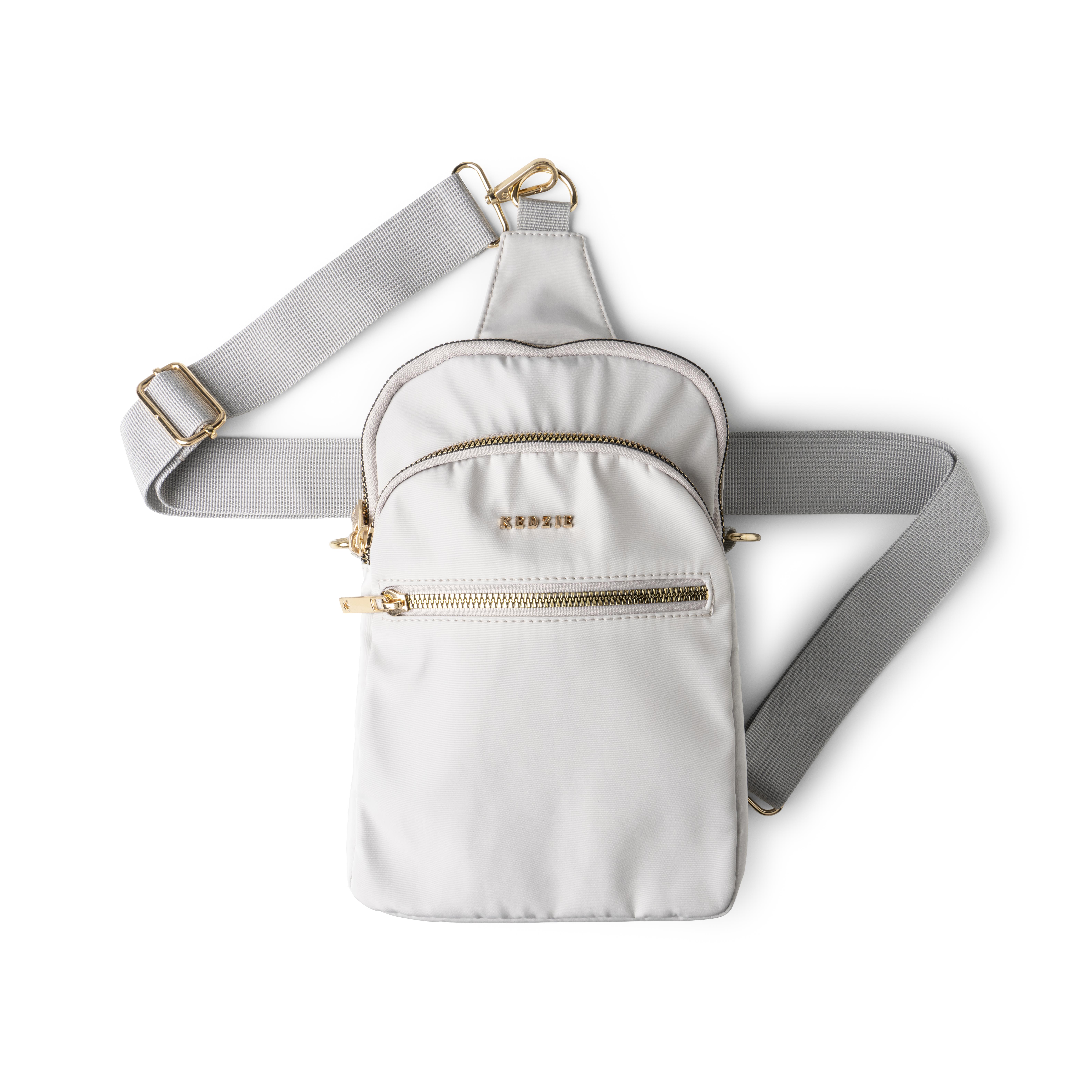 Gray Roundtrip Convertible Sling