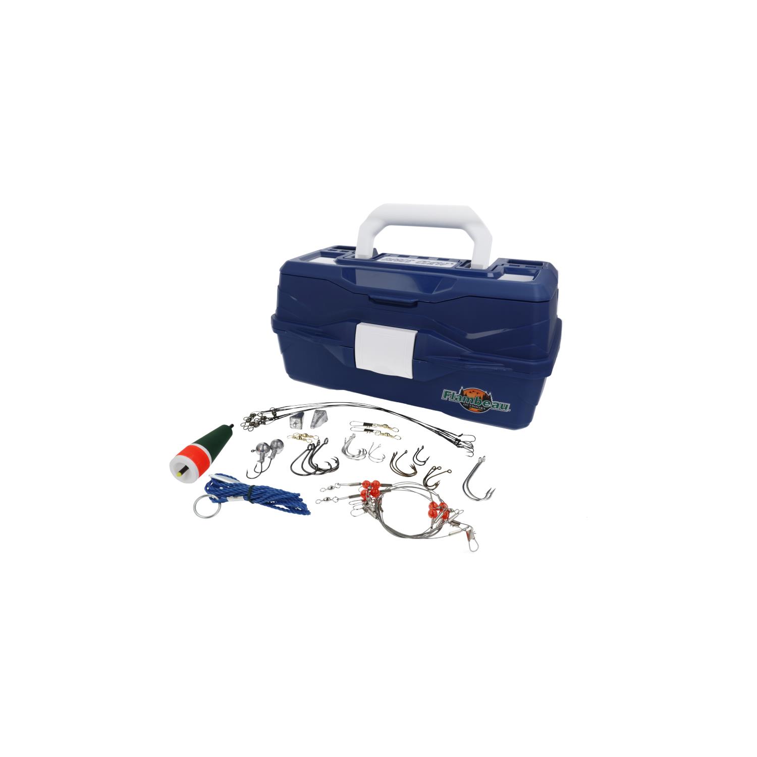 39 Piece Salt Water Go Fish Tackle Box Kit
