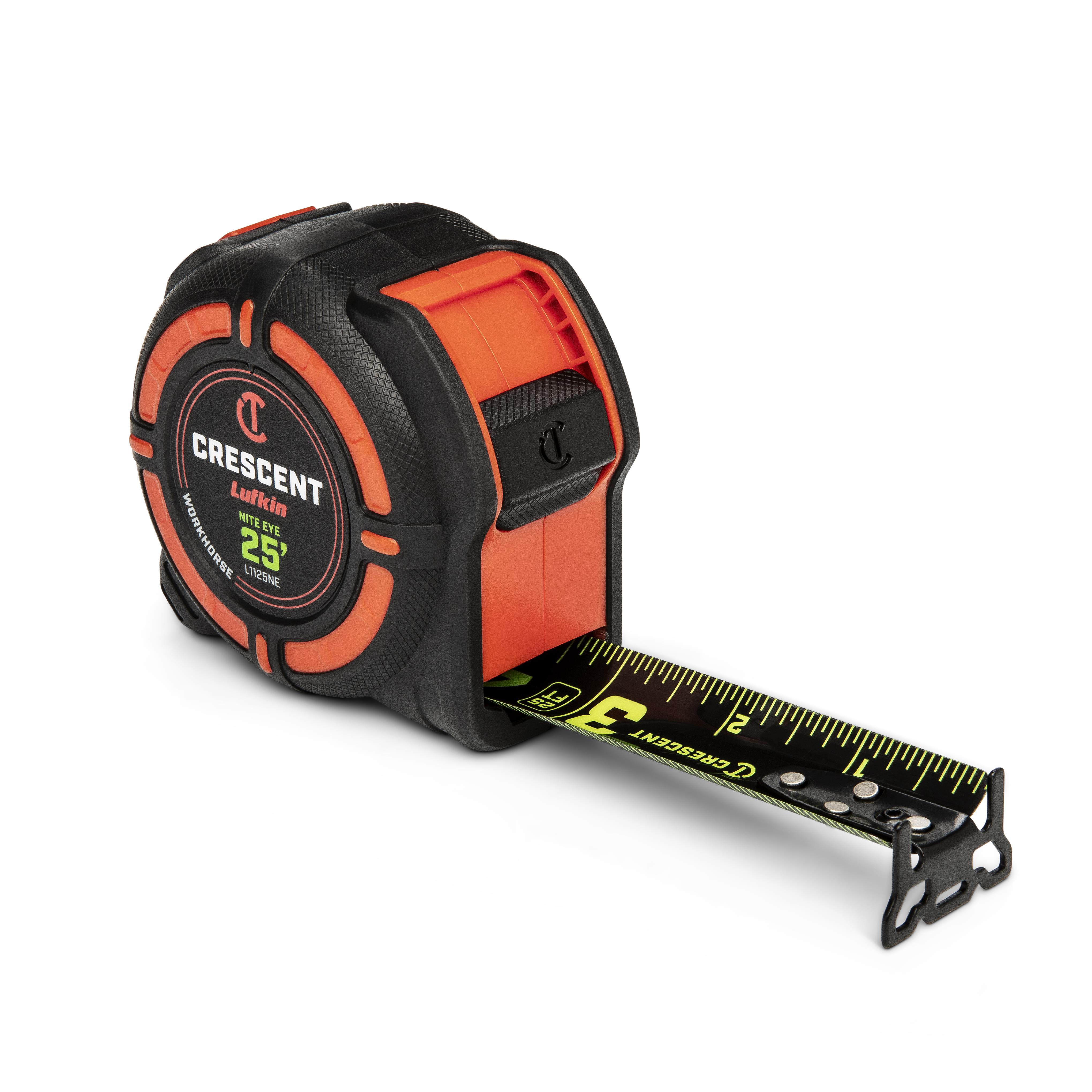 Lufkin 1-1/4" x 25' Workhorse Nite Eye Tape Measure